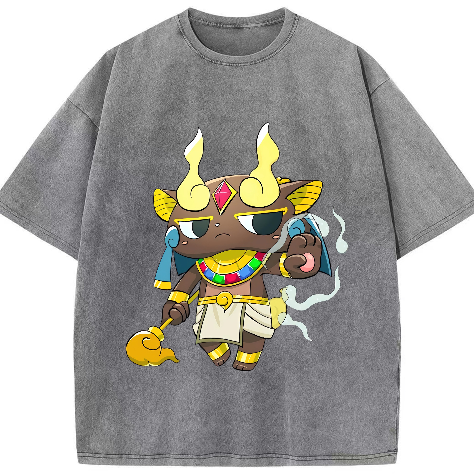 （画像用） 妖怪ウォッチ Yo-kai Watch 綿100% ヴィンテージ風 半袖Tシャツ（フロントプリント）