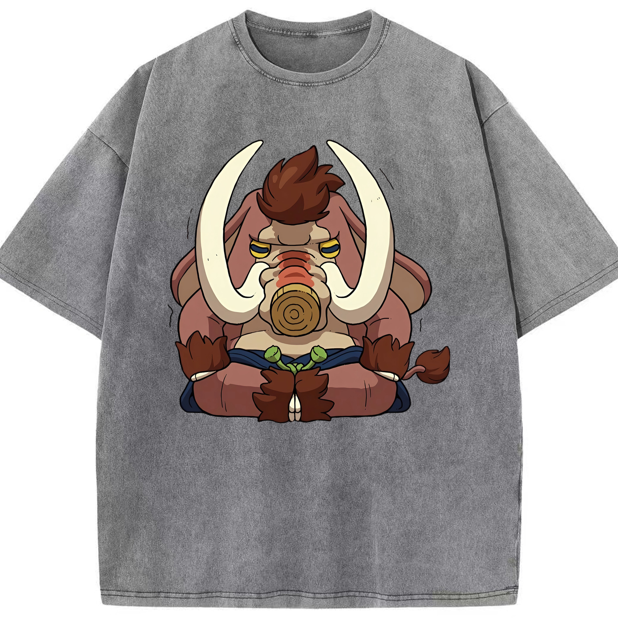 （画像用） 妖怪ウォッチ Yo-kai Watch 綿100% ヴィンテージ風 半袖Tシャツ（フロントプリント）