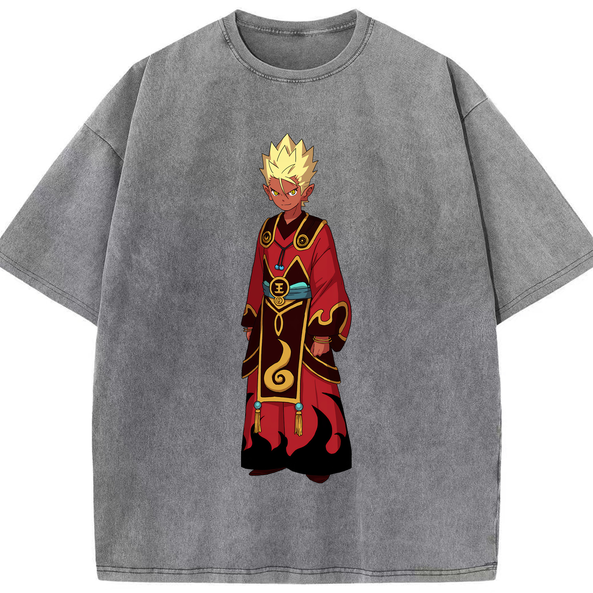 （画像用） 妖怪ウォッチ Yo-kai Watch 綿100% ヴィンテージ風 半袖Tシャツ（フロントプリント）