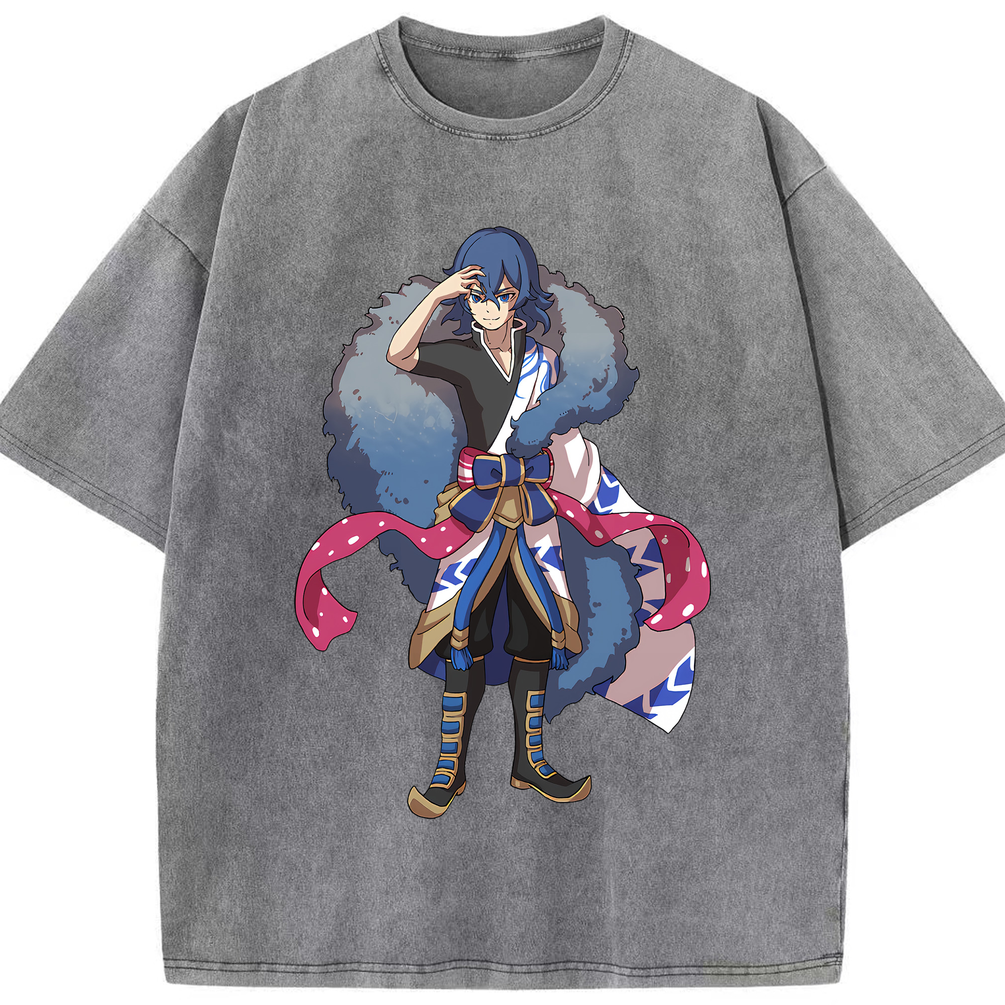 （画像用） 妖怪ウォッチ Yo-kai Watch 綿100% ヴィンテージ風 半袖Tシャツ（フロントプリント）
