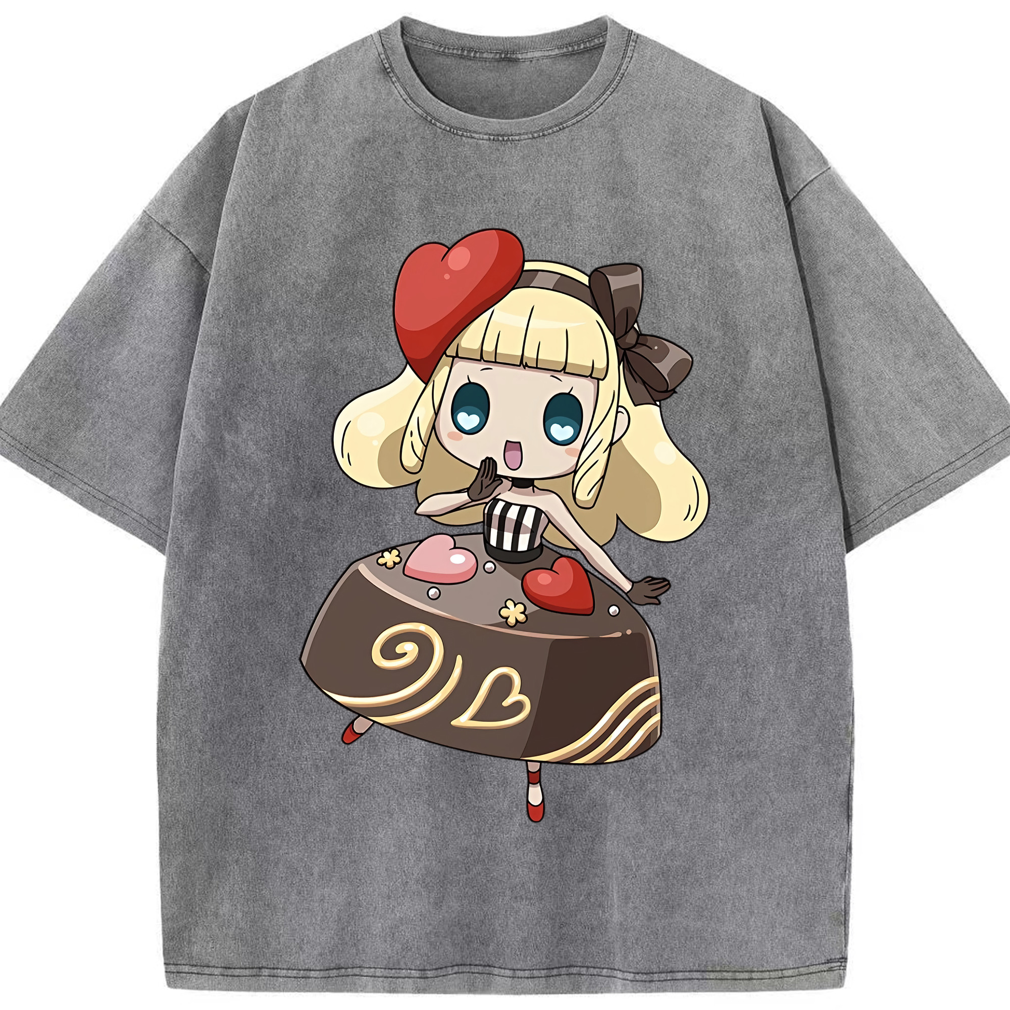 （画像用） 妖怪ウォッチ Yo-kai Watch 綿100% ヴィンテージ風 半袖Tシャツ（フロントプリント）