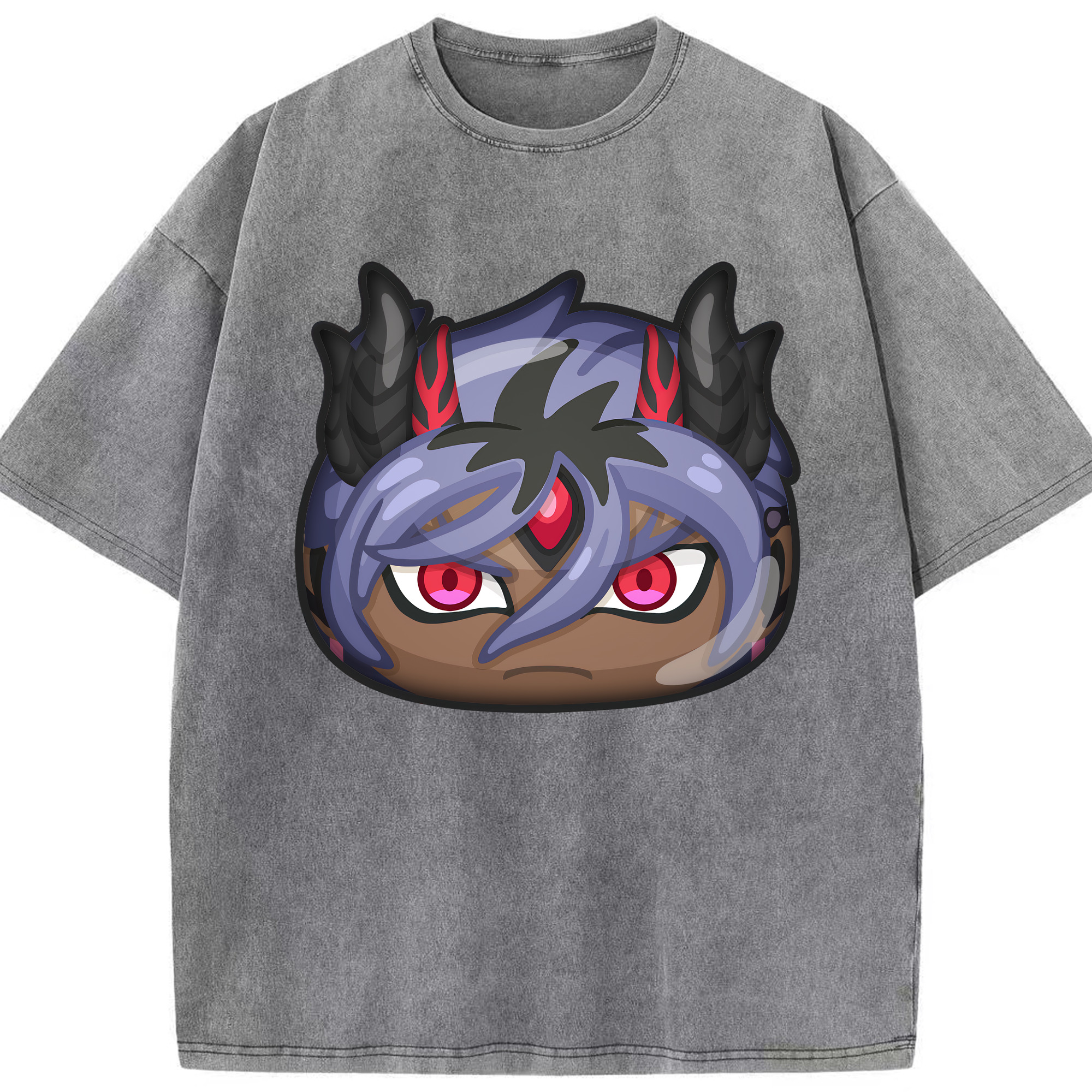 （画像用） 妖怪ウォッチ Yo-kai Watch 綿100% ヴィンテージ風 半袖Tシャツ（フロントプリント）