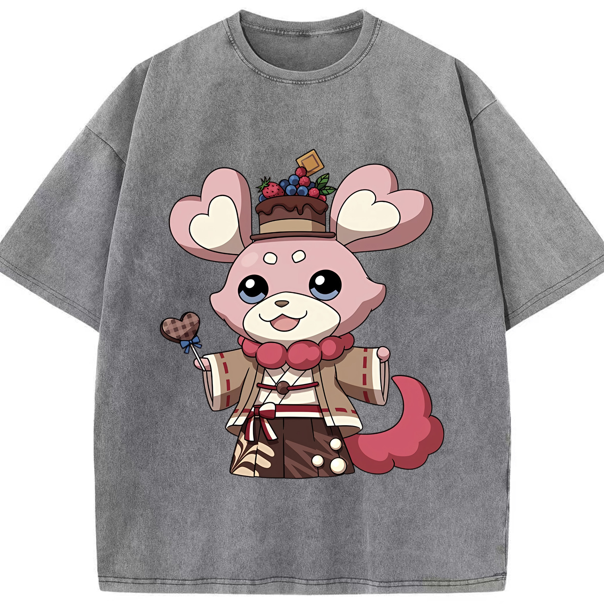 （画像用） 妖怪ウォッチ Yo-kai Watch 綿100% ヴィンテージ風 半袖Tシャツ（フロントプリント）