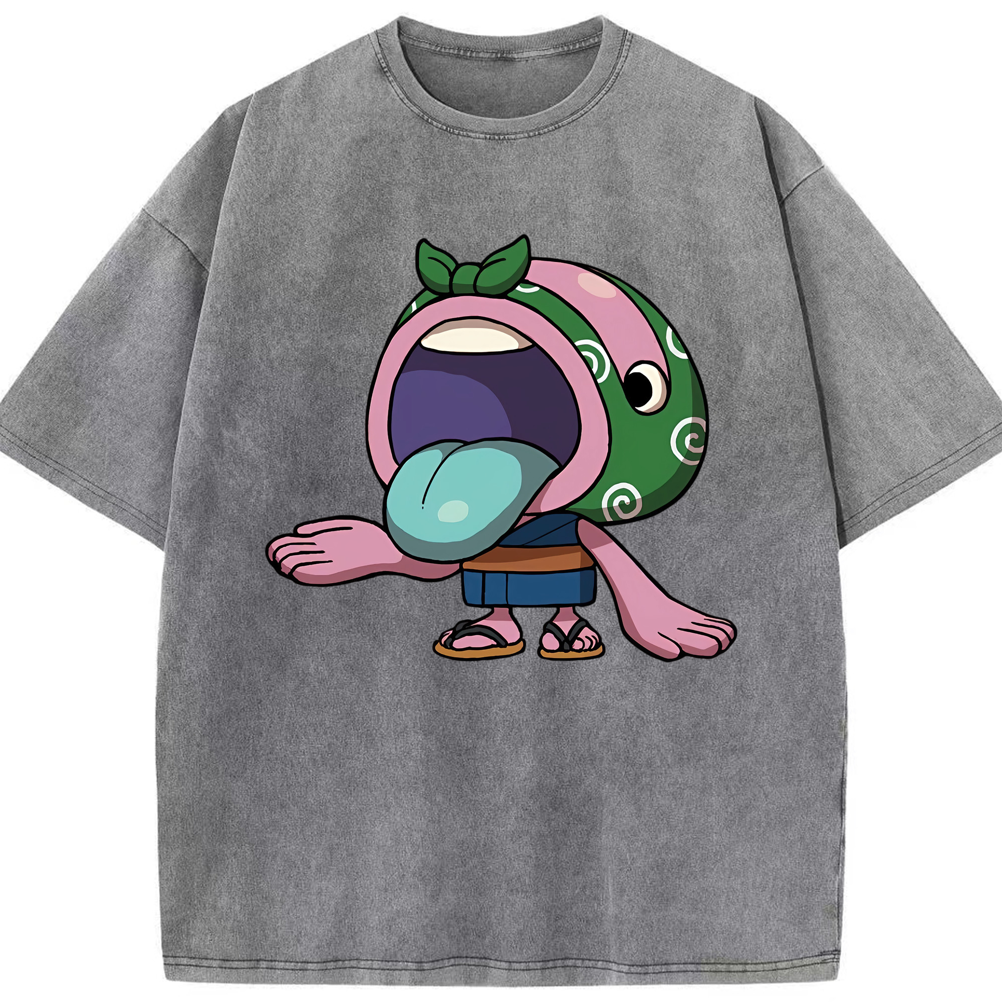 （画像用） 妖怪ウォッチ Yo-kai Watch 綿100% ヴィンテージ風 半袖Tシャツ（フロントプリント）