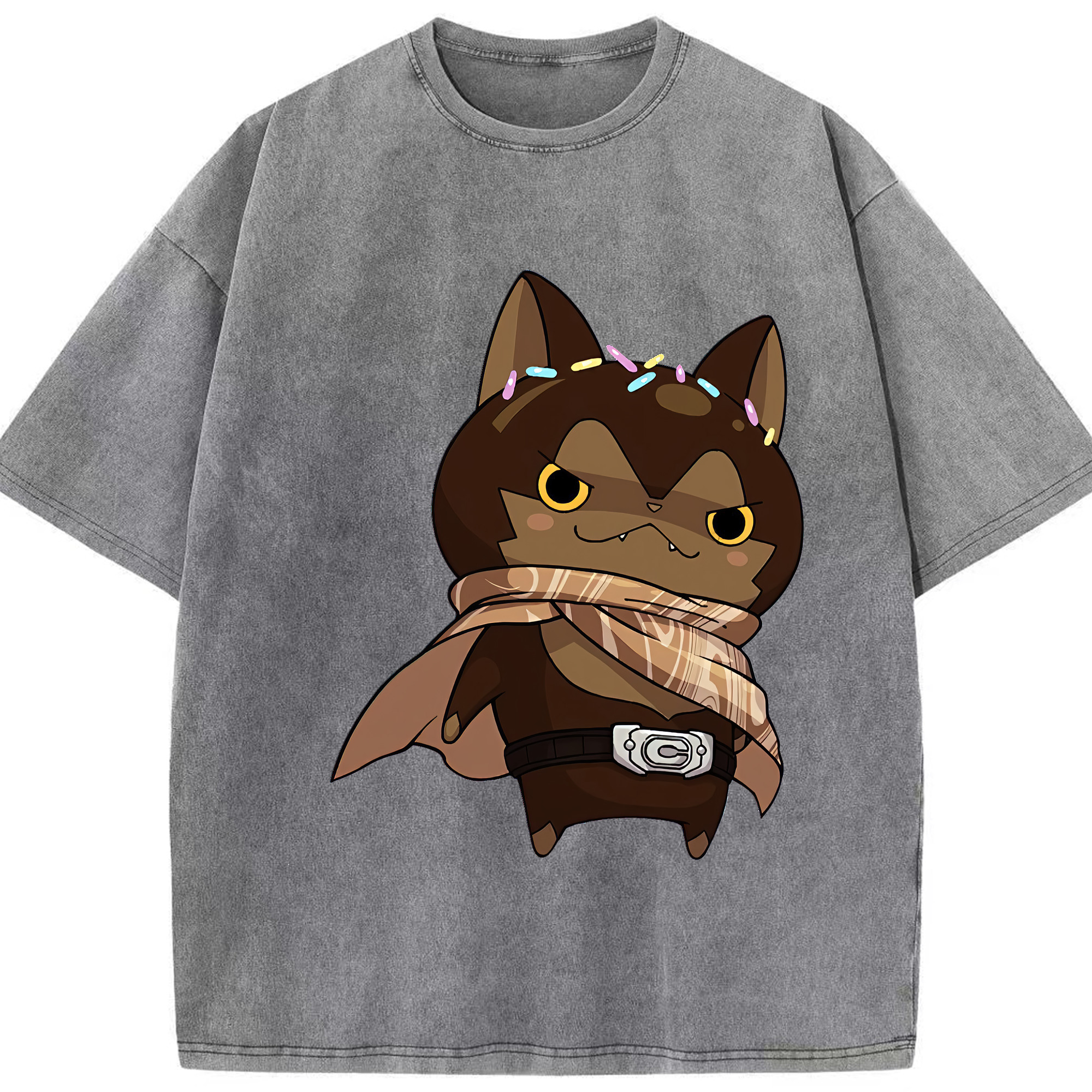 （画像用） 妖怪ウォッチ Yo-kai Watch 綿100% ヴィンテージ風 半袖Tシャツ（フロントプリント）
