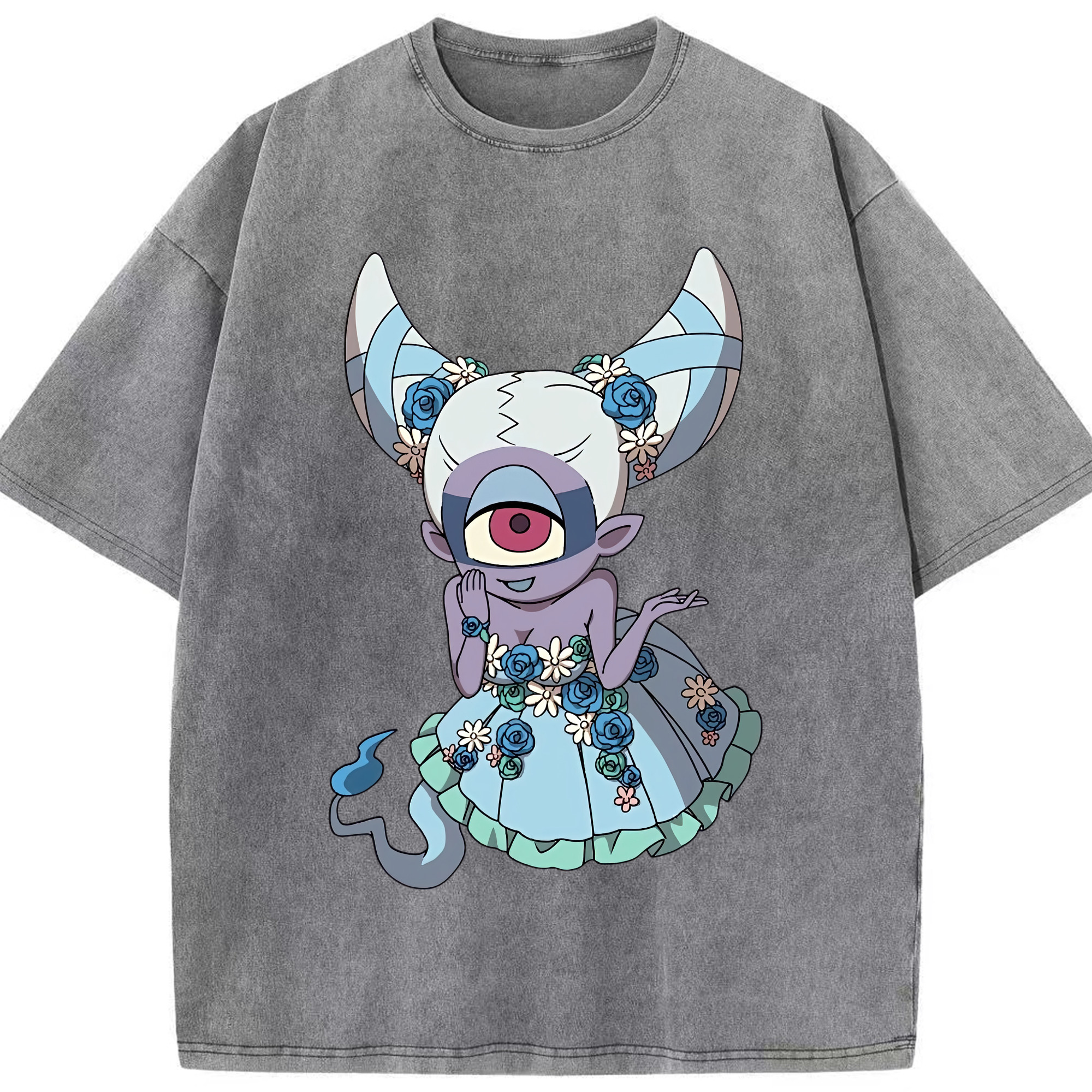（画像用） 妖怪ウォッチ Yo-kai Watch 綿100% ヴィンテージ風 半袖Tシャツ（フロントプリント）