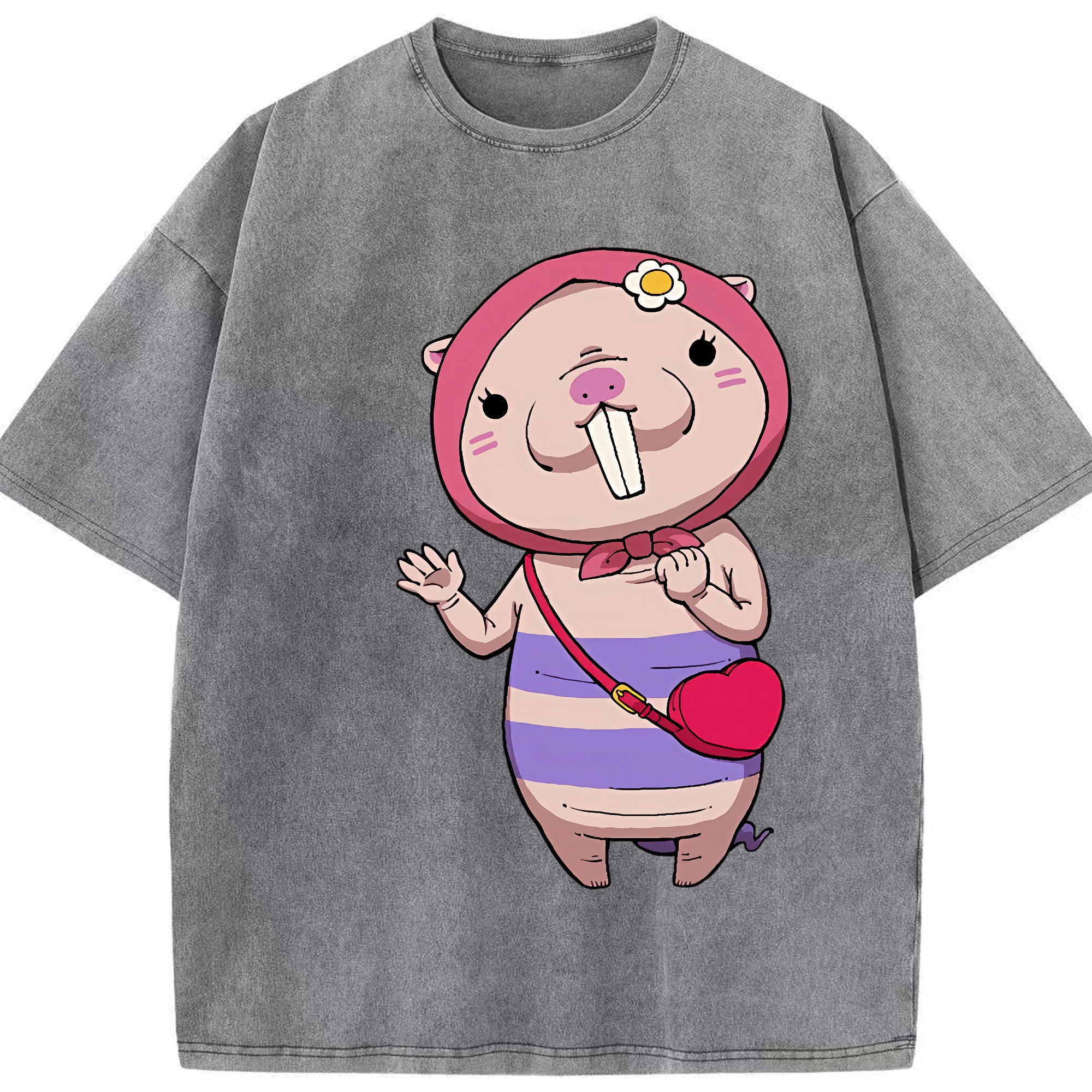 （画像用） 妖怪ウォッチ Yo-kai Watch 綿100% ヴィンテージ風 半袖Tシャツ（フロントプリント）