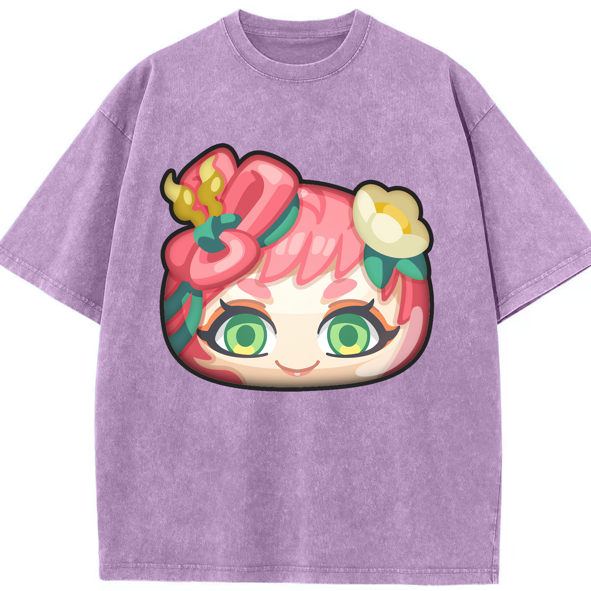 （画像用） 妖怪ウォッチ Yo-kai Watch 綿100% ヴィンテージ風 半袖Tシャツ（フロントプリント）