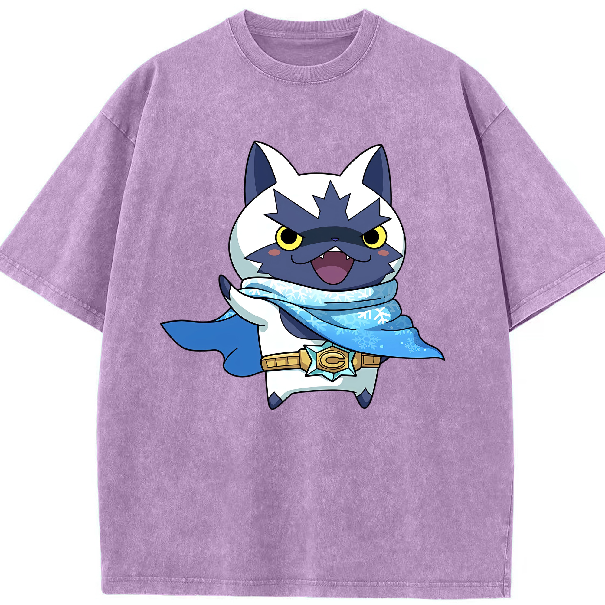 （画像用） 妖怪ウォッチ Yo-kai Watch 綿100% ヴィンテージ風 半袖Tシャツ（フロントプリント）