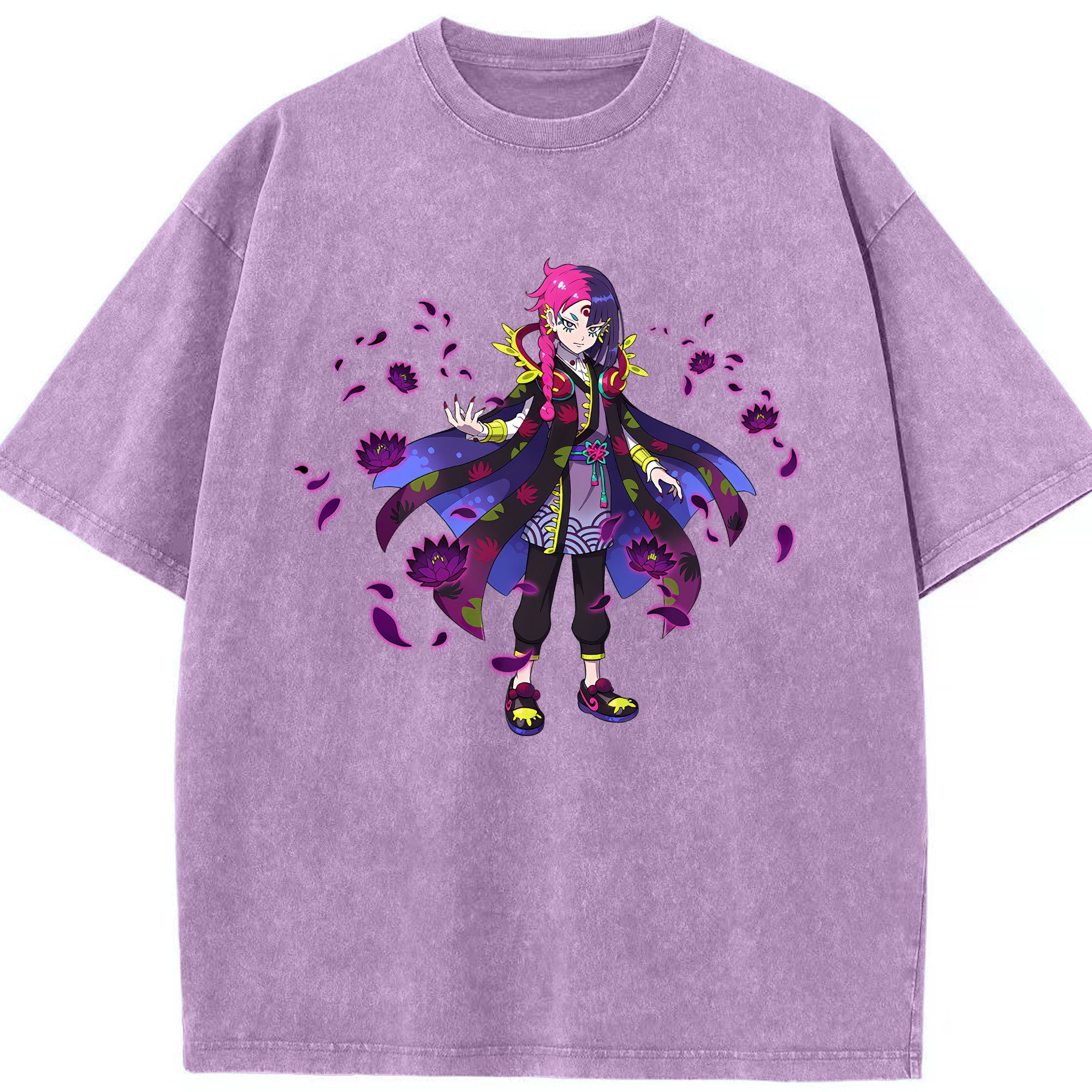 （画像用） 妖怪ウォッチ Yo-kai Watch 綿100% ヴィンテージ風 半袖Tシャツ（フロントプリント）