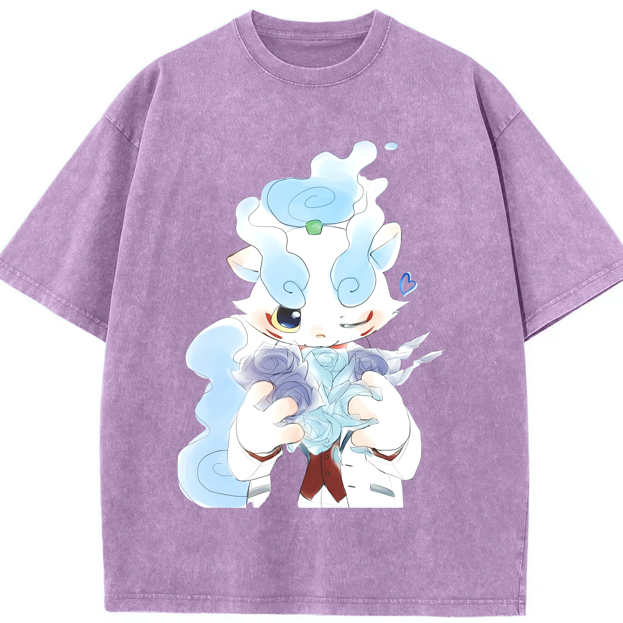 （画像用） 妖怪ウォッチ Yo-kai Watch 綿100% ヴィンテージ風 半袖Tシャツ（フロントプリント）