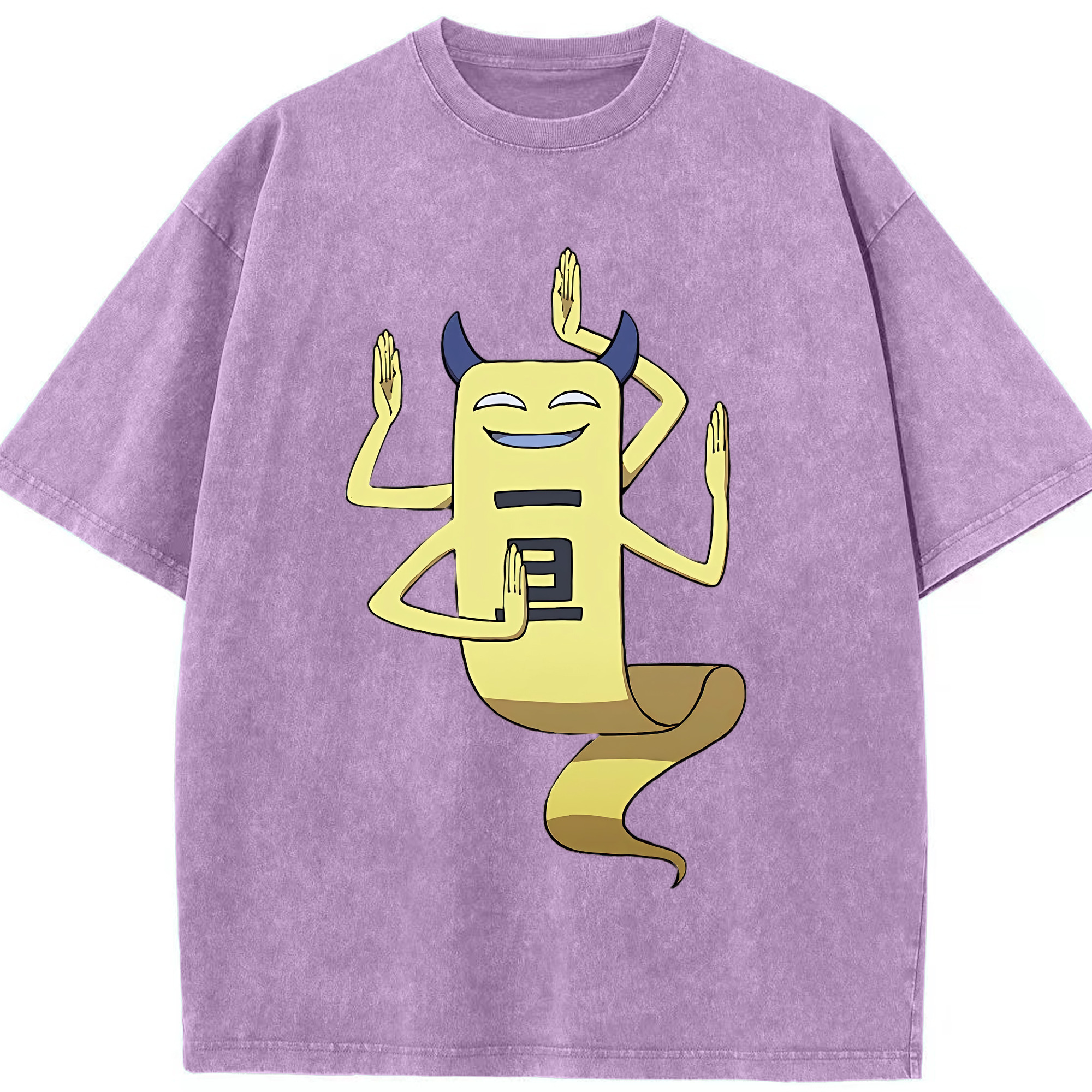 （画像用） 妖怪ウォッチ Yo-kai Watch 綿100% ヴィンテージ風 半袖Tシャツ（フロントプリント）