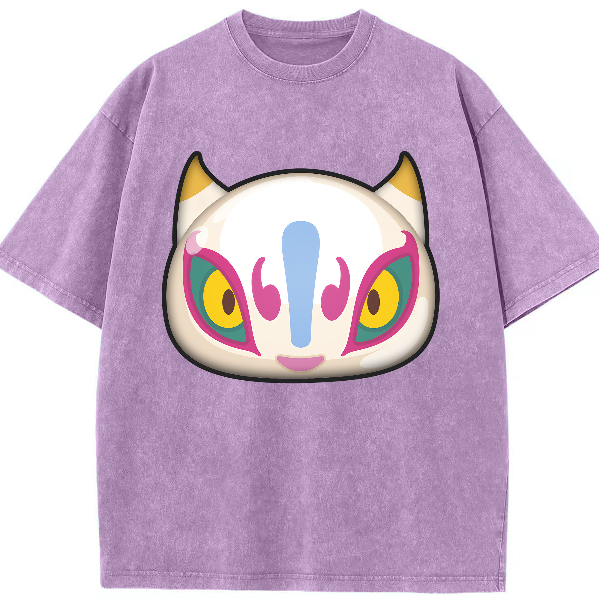 （画像用） 妖怪ウォッチ Yo-kai Watch 綿100% ヴィンテージ風 半袖Tシャツ（フロントプリント）