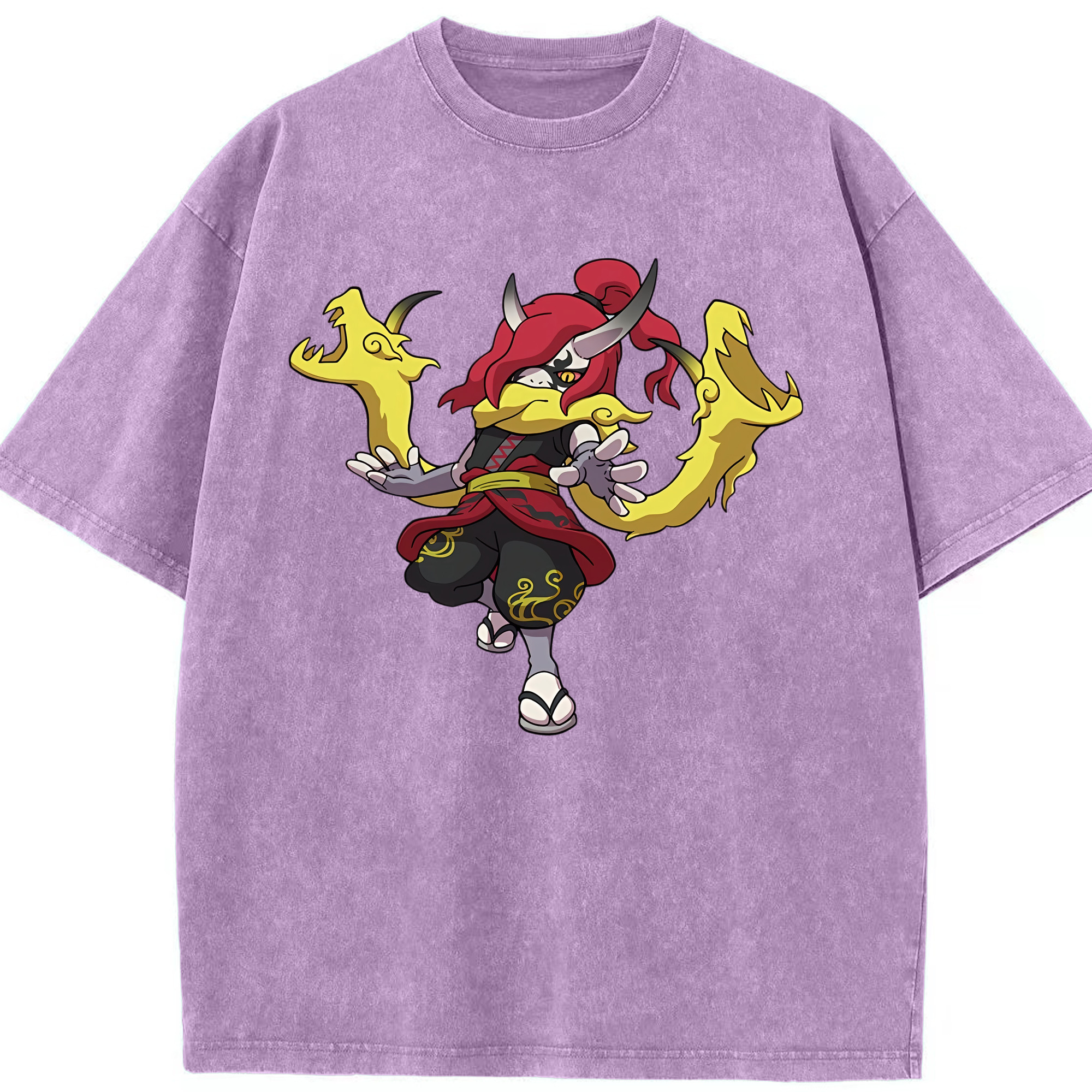 （画像用） 妖怪ウォッチ Yo-kai Watch 綿100% ヴィンテージ風 半袖Tシャツ（フロントプリント）