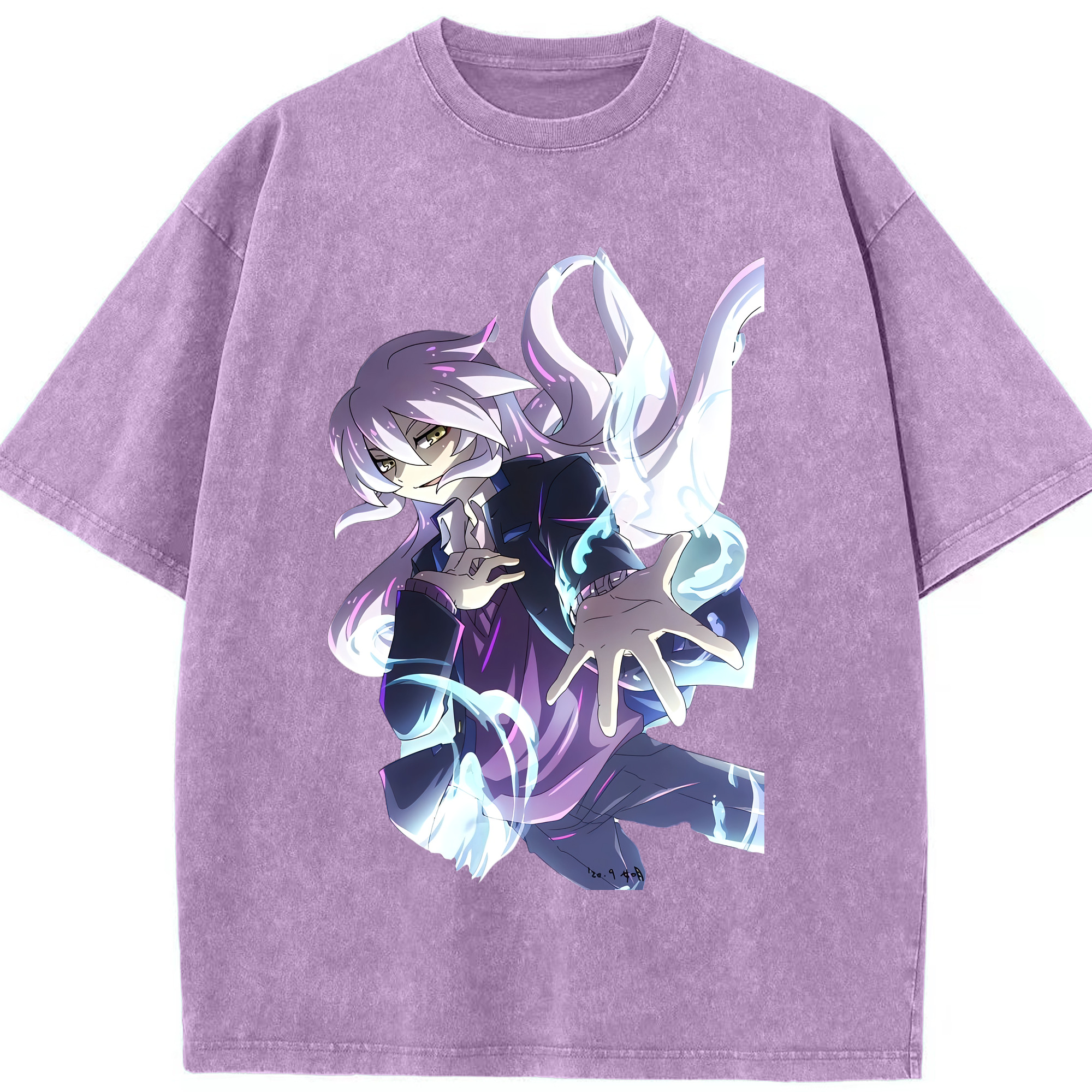 （画像用） 妖怪ウォッチ Yo-kai Watch 綿100% ヴィンテージ風 半袖Tシャツ（フロントプリント）