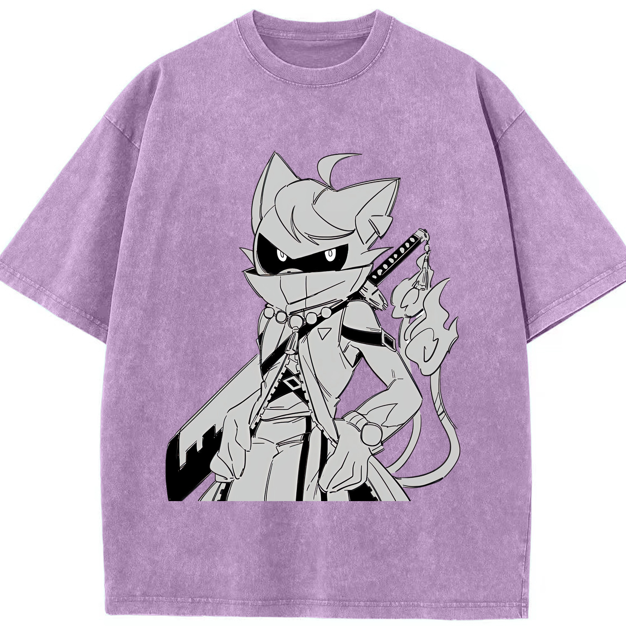 （画像用） 妖怪ウォッチ Yo-kai Watch 綿100% ヴィンテージ風 半袖Tシャツ（フロントプリント）