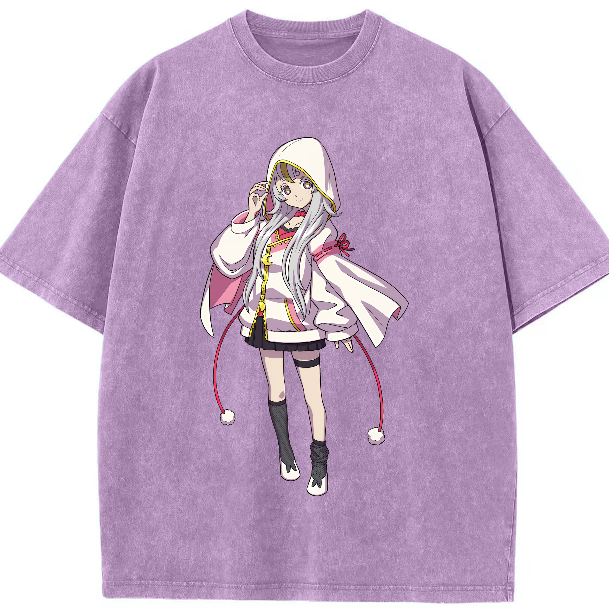 （画像用） 妖怪ウォッチ Yo-kai Watch 綿100% ヴィンテージ風 半袖Tシャツ（フロントプリント）