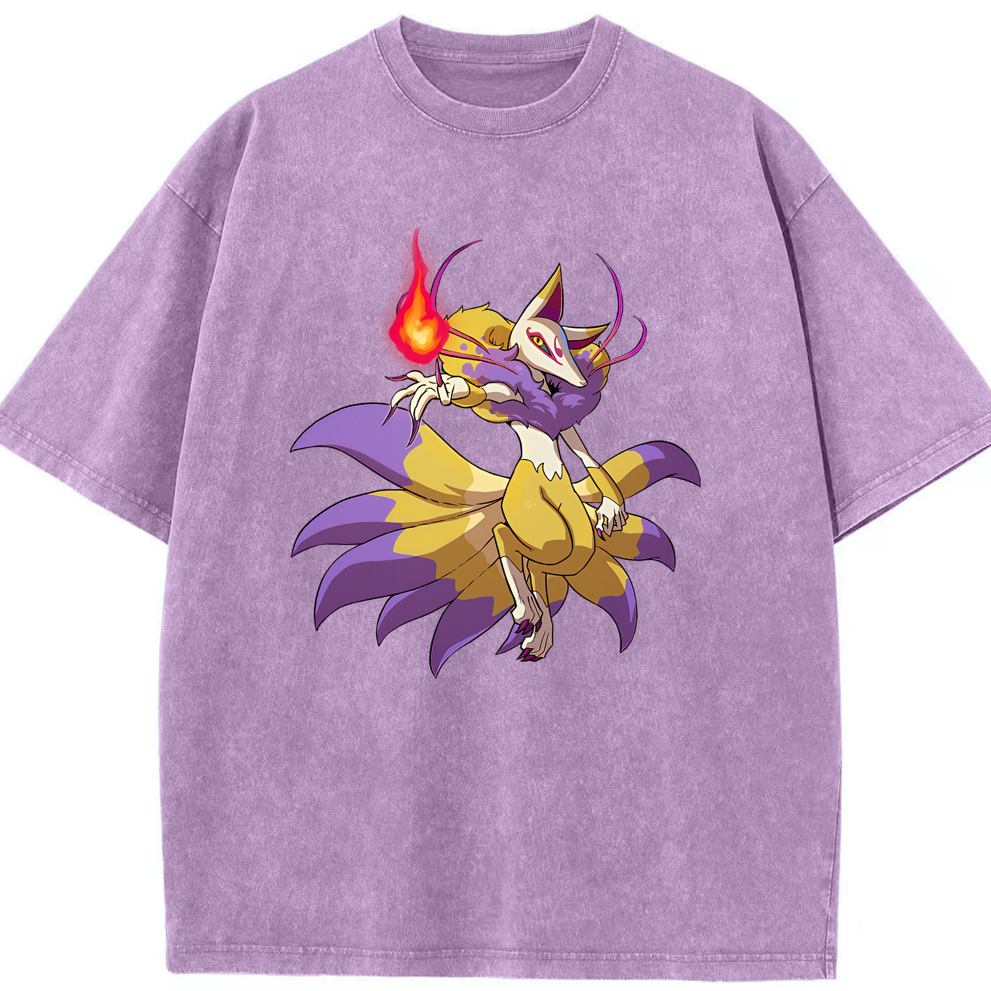 （画像用） 妖怪ウォッチ Yo-kai Watch 綿100% ヴィンテージ風 半袖Tシャツ（フロントプリント）