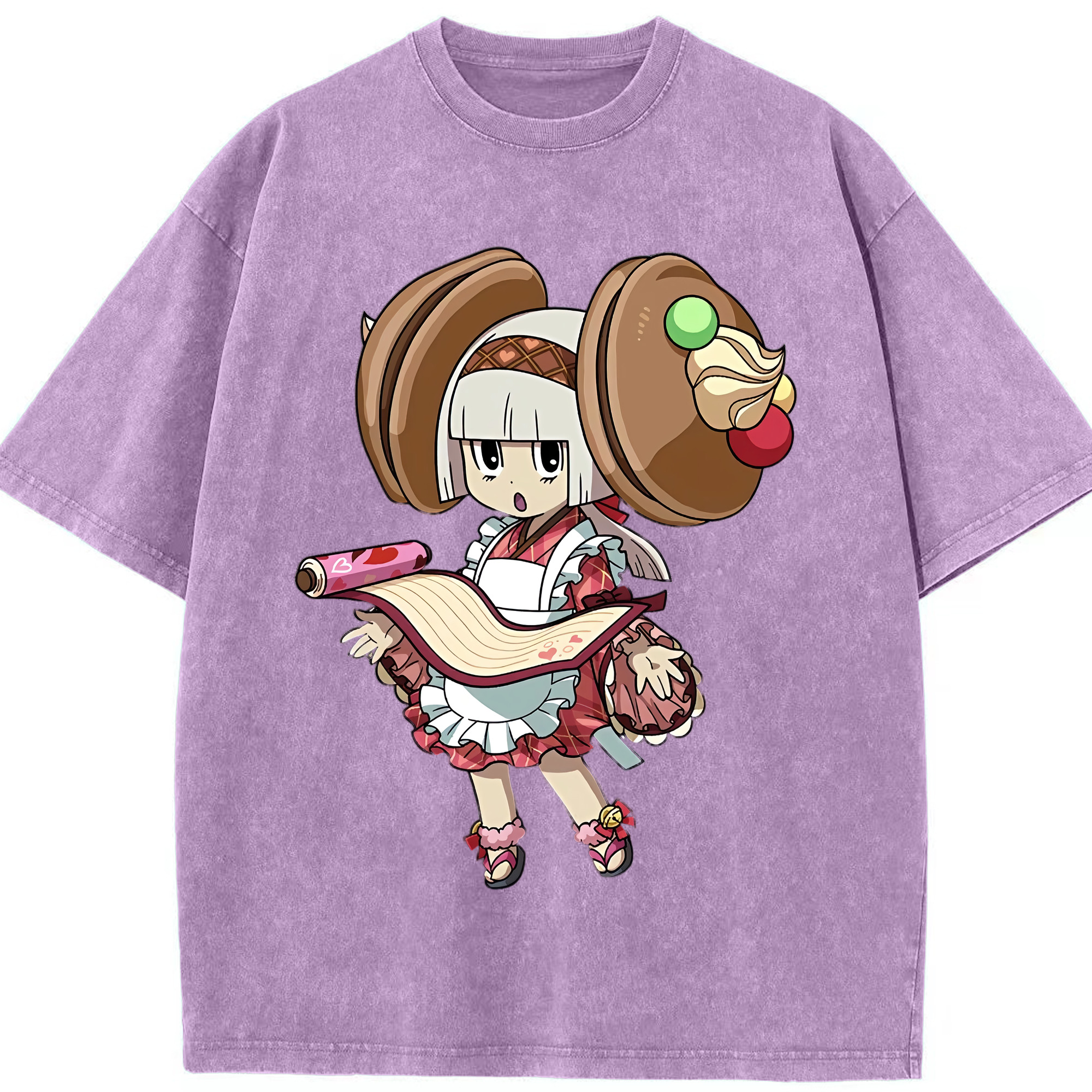 （画像用） 妖怪ウォッチ Yo-kai Watch 綿100% ヴィンテージ風 半袖Tシャツ（フロントプリント）
