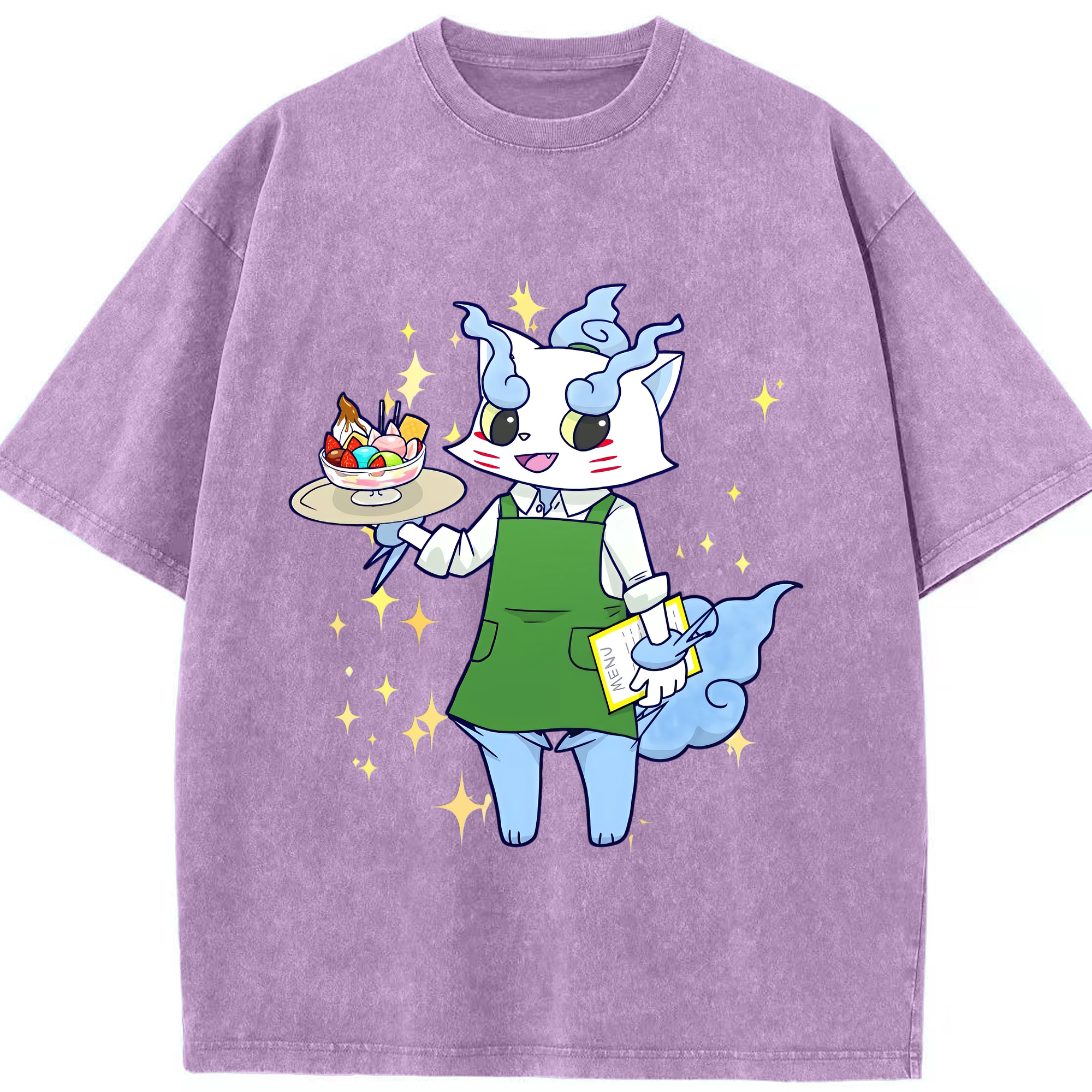 （画像用） 妖怪ウォッチ Yo-kai Watch 綿100% ヴィンテージ風 半袖Tシャツ（フロントプリント）