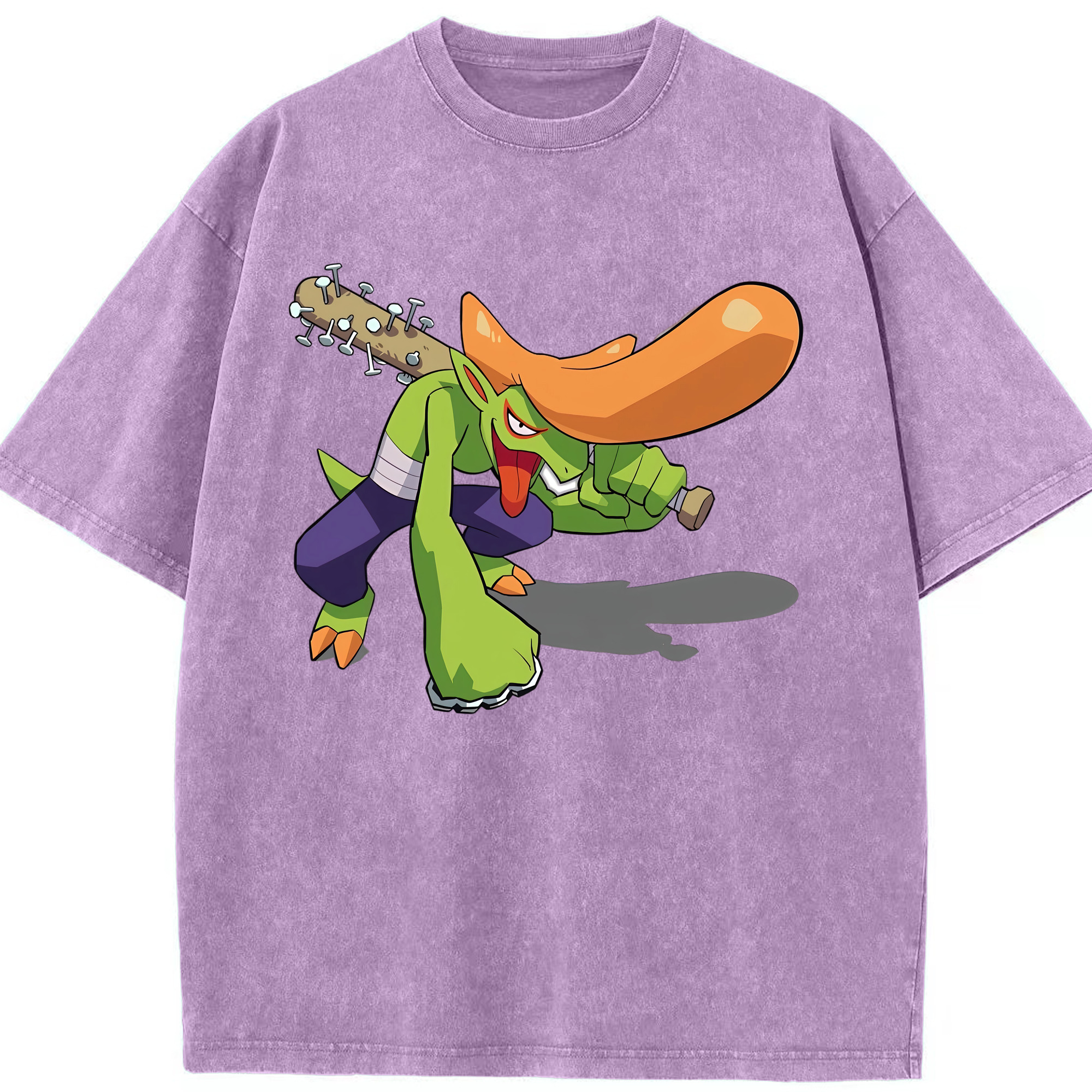 （画像用） 妖怪ウォッチ Yo-kai Watch 綿100% ヴィンテージ風 半袖Tシャツ（フロントプリント）