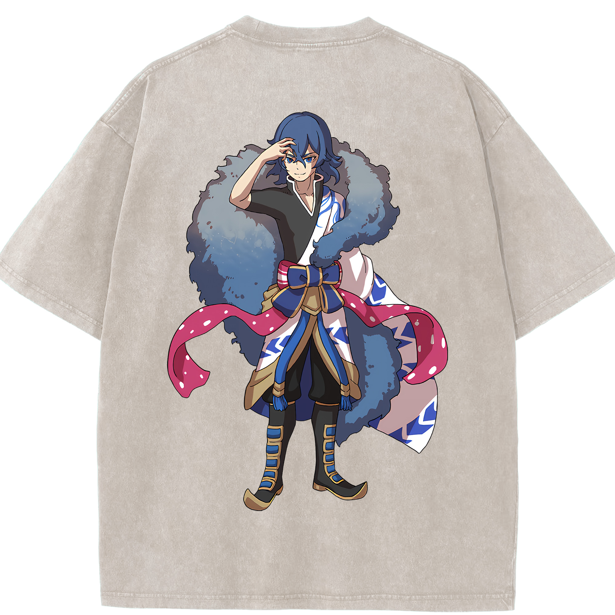 （画像用） 妖怪ウォッチ Yo-kai Watch 綿100% ヴィンテージ風 半袖Tシャツ（背面プリント）