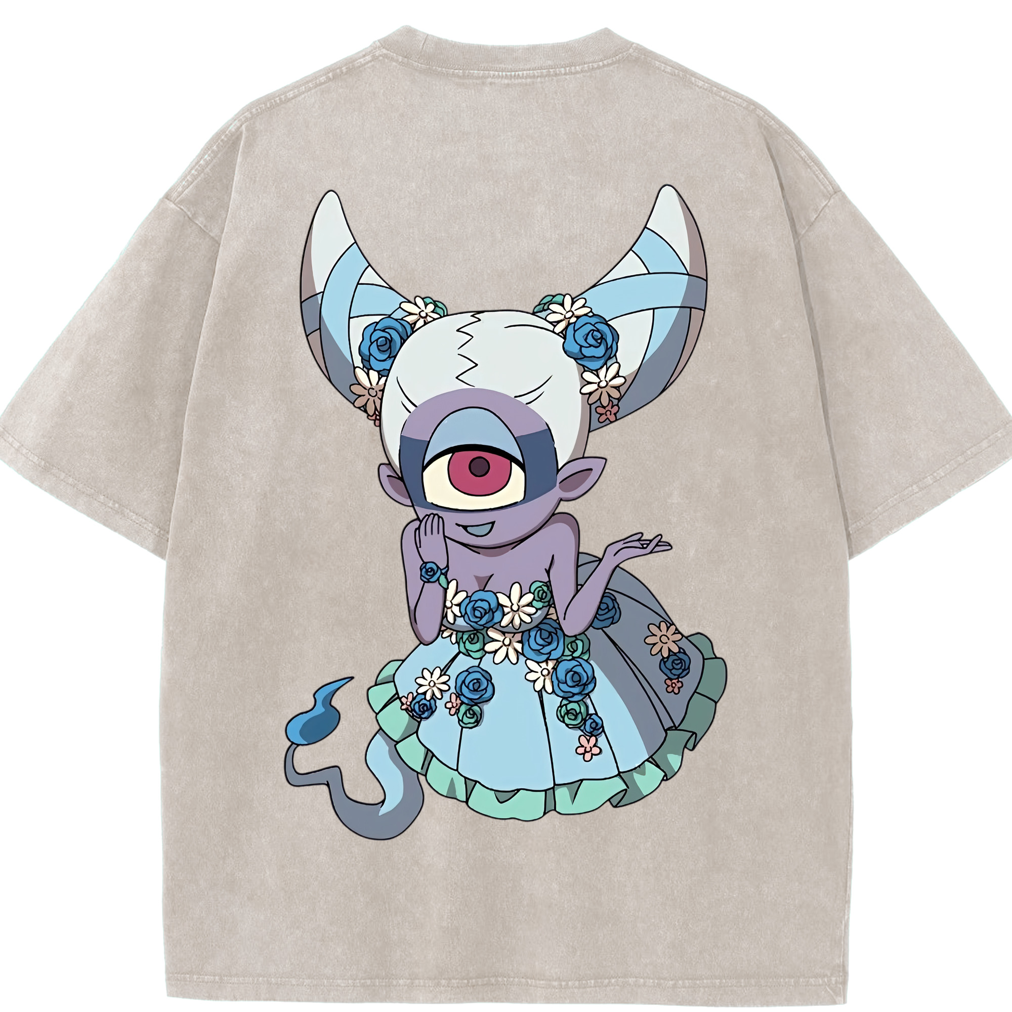 妖怪ウォッチ Yo-kai Watch 綿100% ヴィンテージ風 半袖Tシャツ（背面プリント）