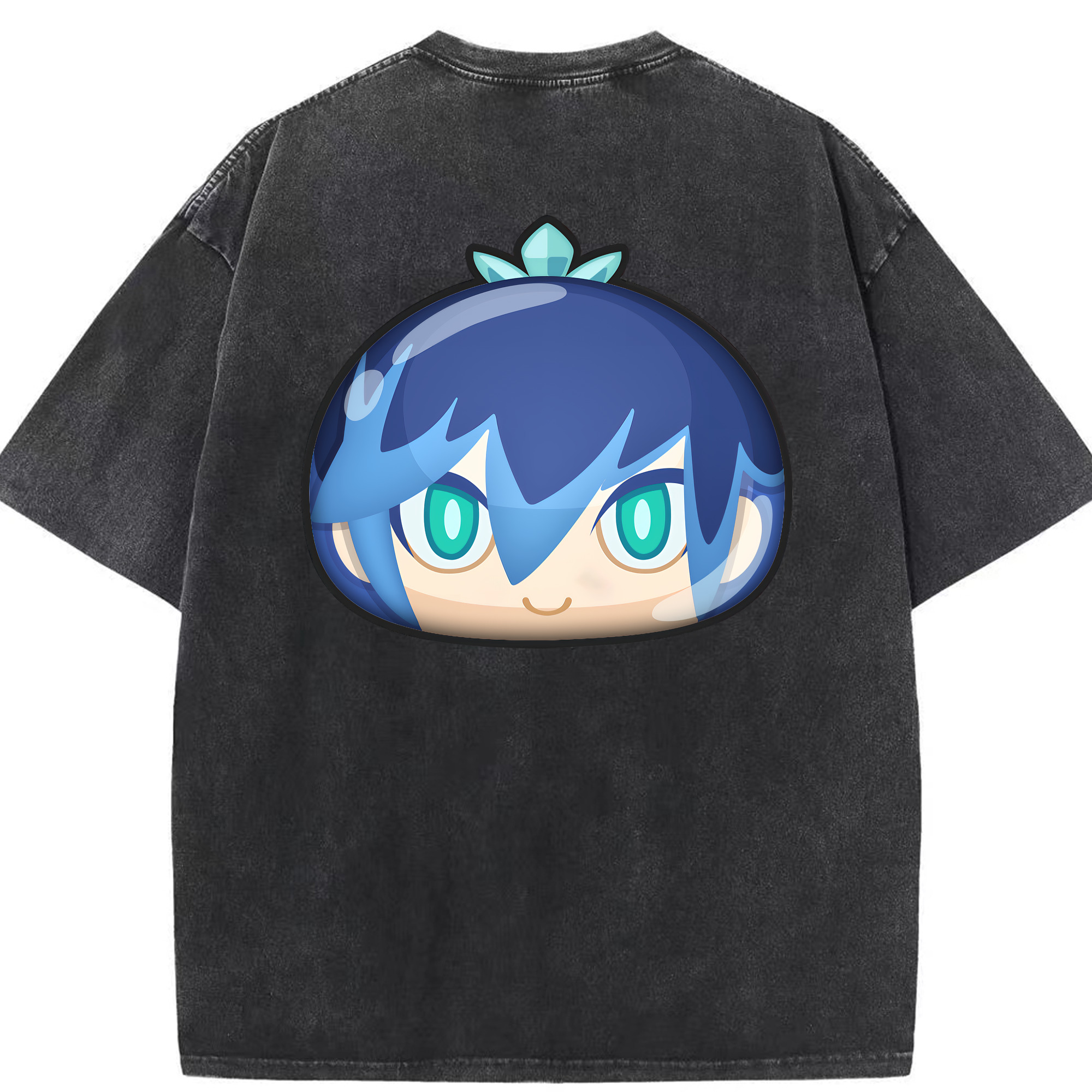 （画像用） 妖怪ウォッチ Yo-kai Watch 綿100% ヴィンテージ風 半袖Tシャツ（背面プリント）