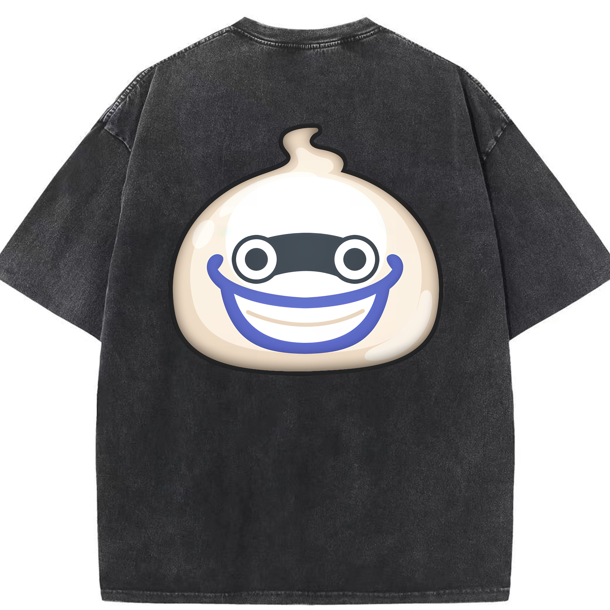 （画像用） 妖怪ウォッチ Yo-kai Watch 綿100% ヴィンテージ風 半袖Tシャツ（背面プリント）