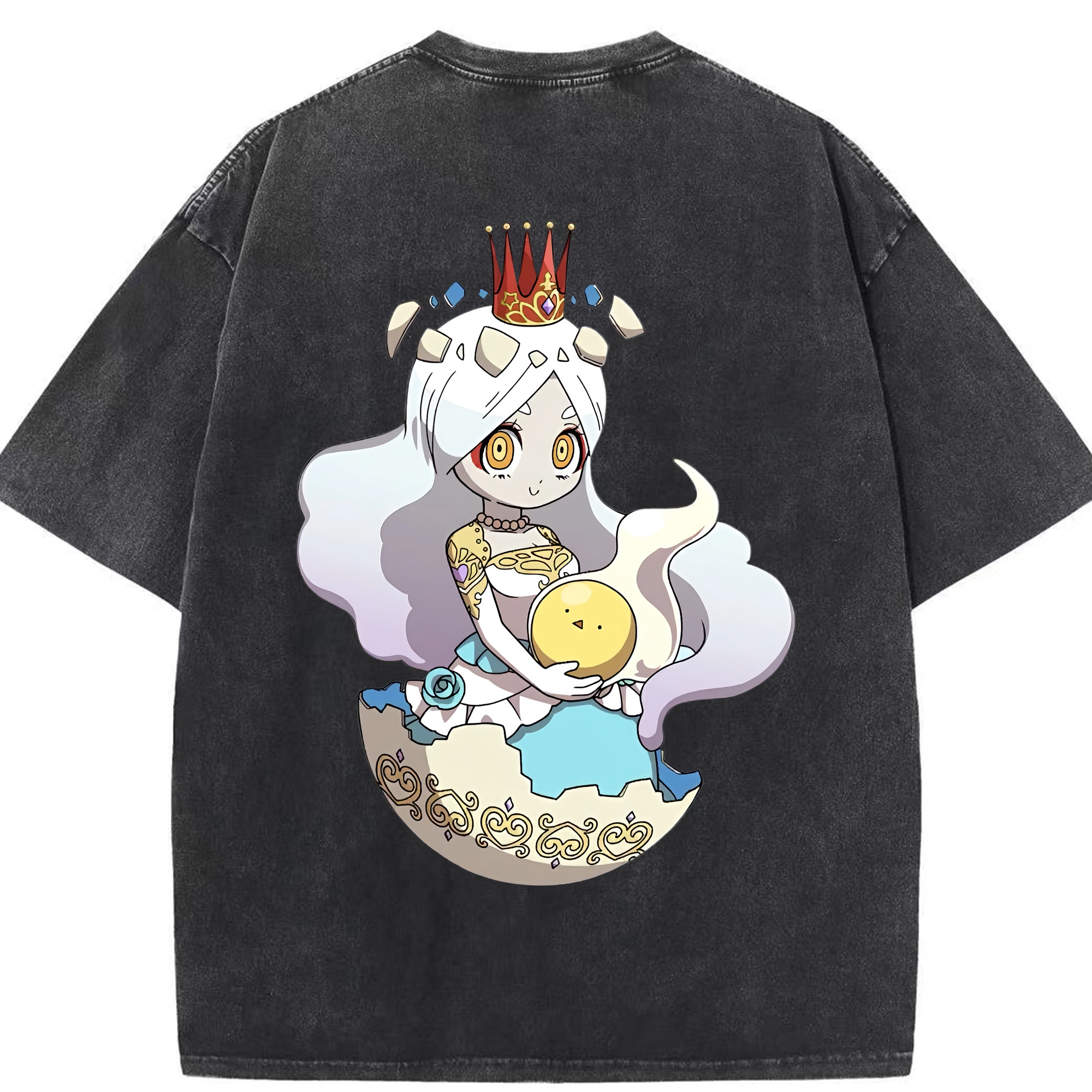 （画像用） 妖怪ウォッチ Yo-kai Watch 綿100% ヴィンテージ風 半袖Tシャツ（背面プリント）
