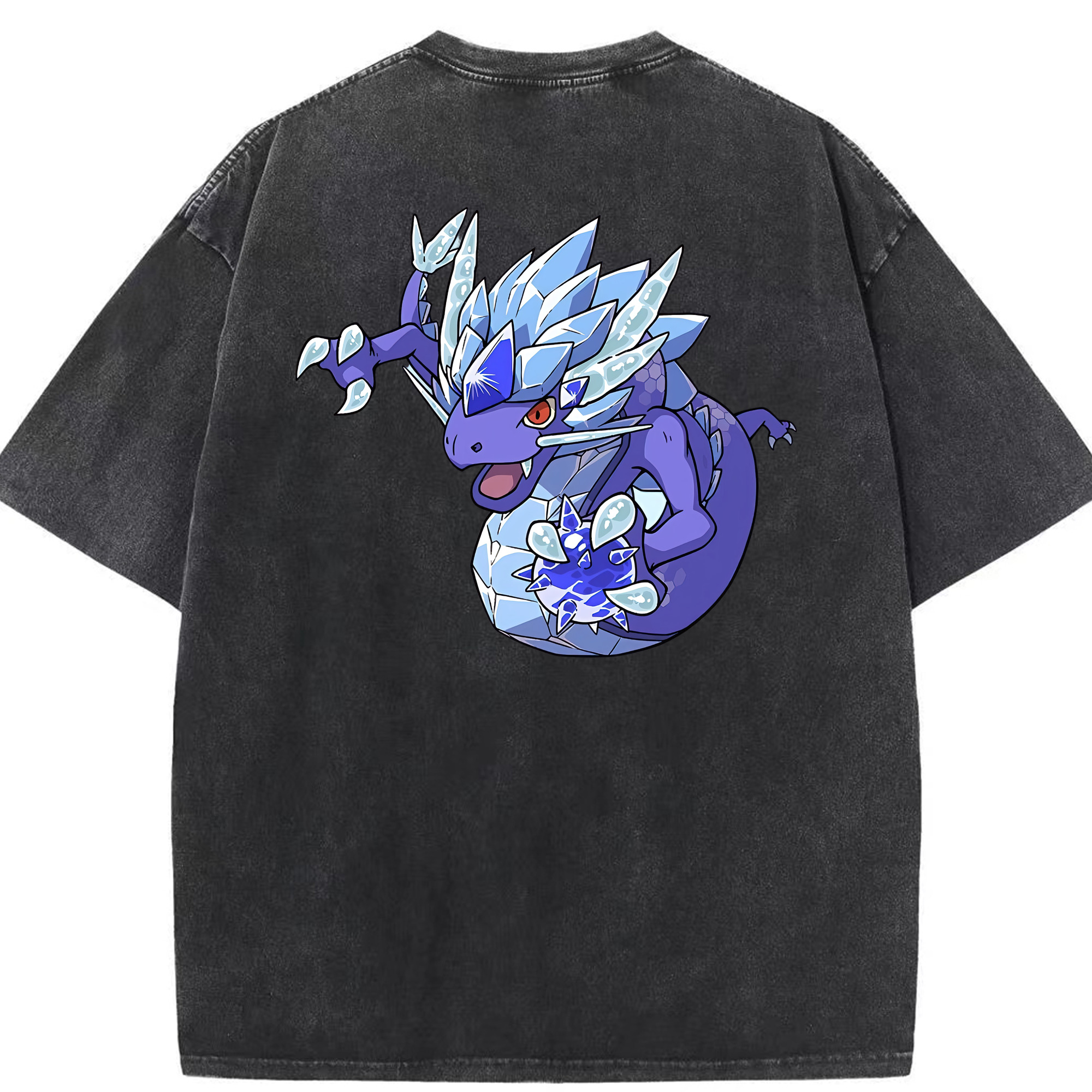 （画像用） 妖怪ウォッチ Yo-kai Watch 綿100% ヴィンテージ風 半袖Tシャツ（背面プリント）