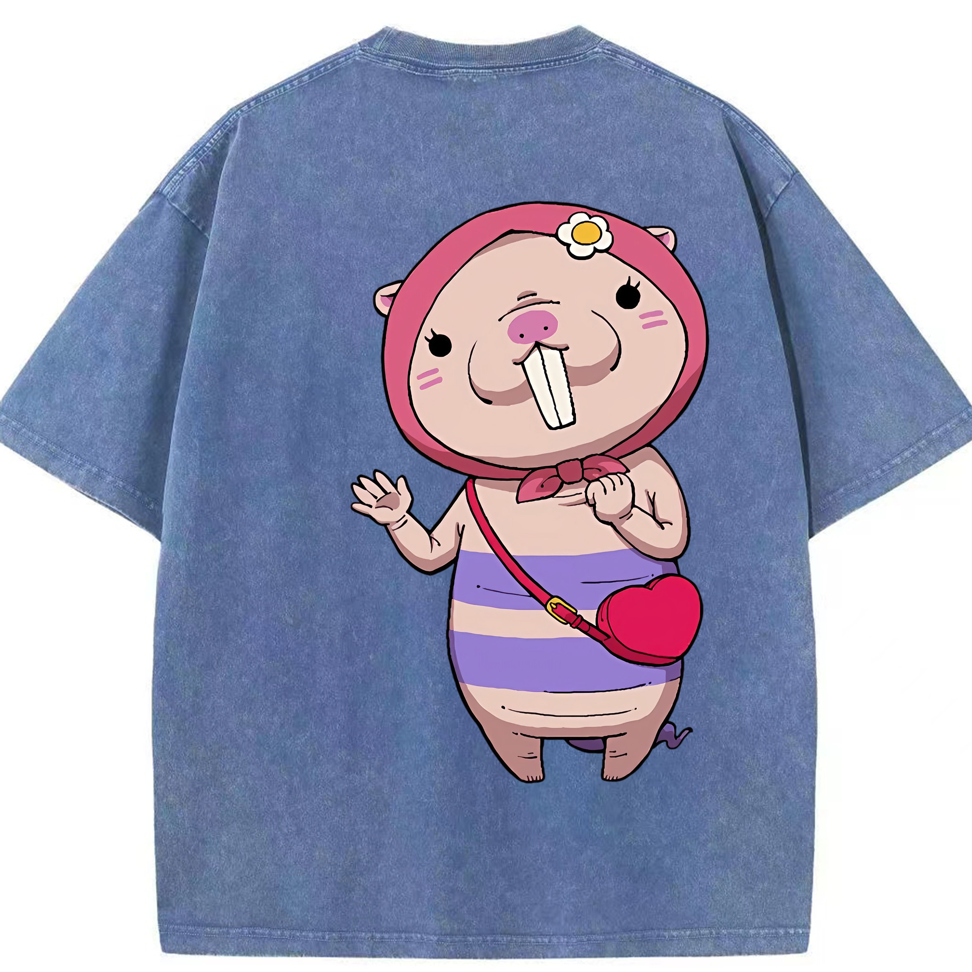 （画像用） 妖怪ウォッチ Yo-kai Watch 綿100% ヴィンテージ風 半袖Tシャツ（背面プリント）
