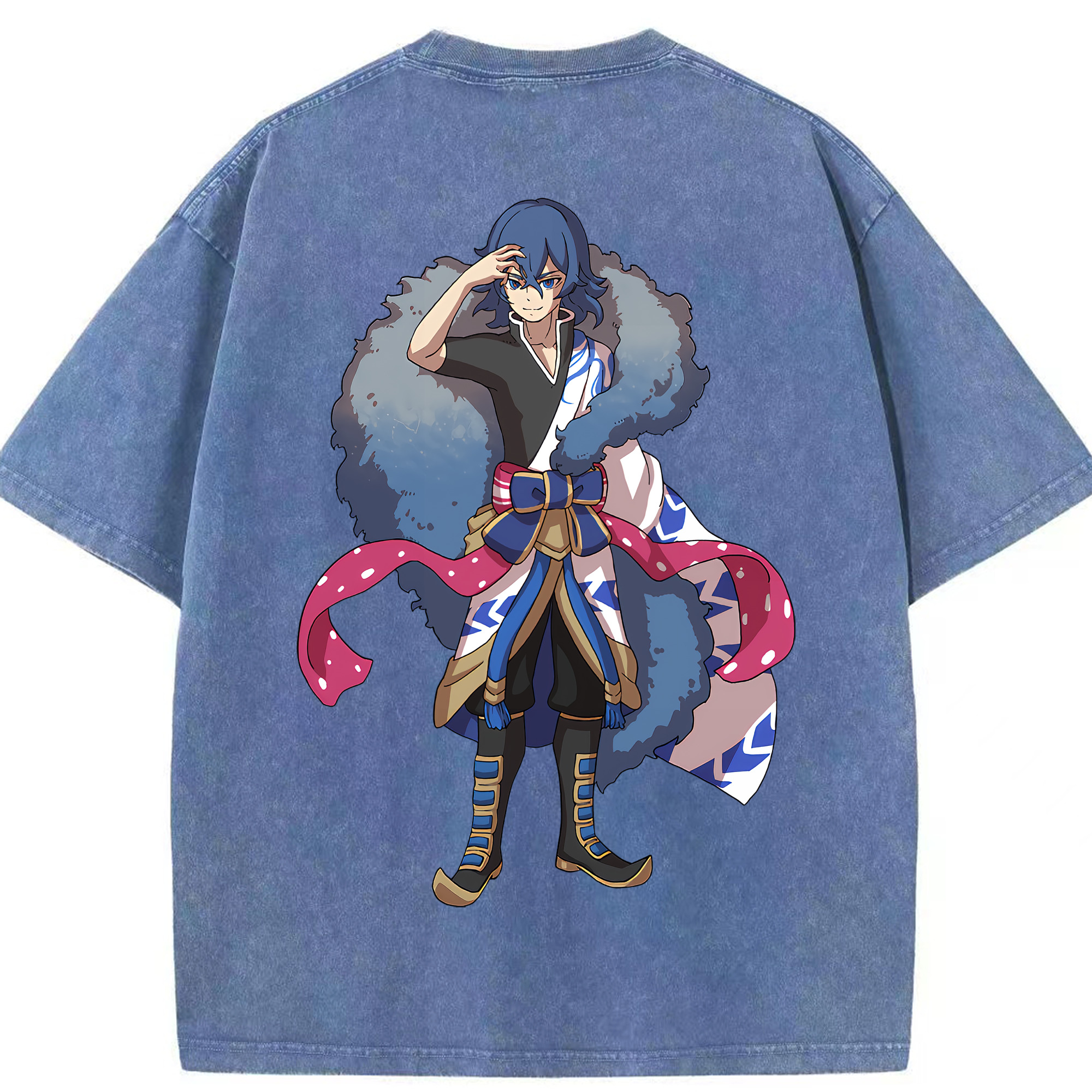 （画像用） 妖怪ウォッチ Yo-kai Watch 綿100% ヴィンテージ風 半袖Tシャツ（背面プリント）