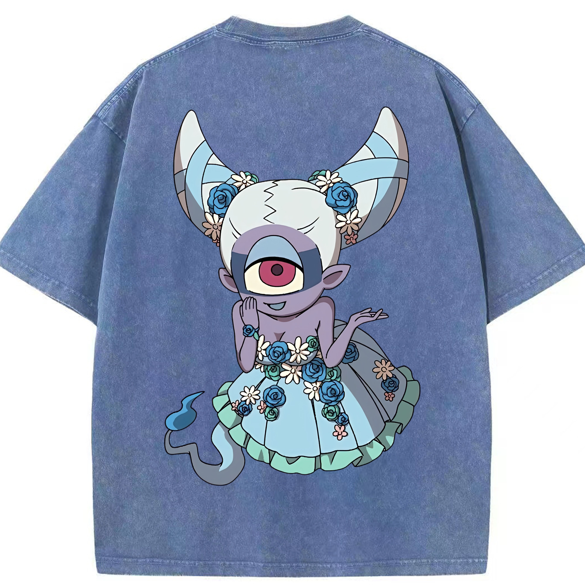 妖怪ウォッチ Yo-kai Watch 綿100% ヴィンテージ風 半袖Tシャツ（背面プリント）