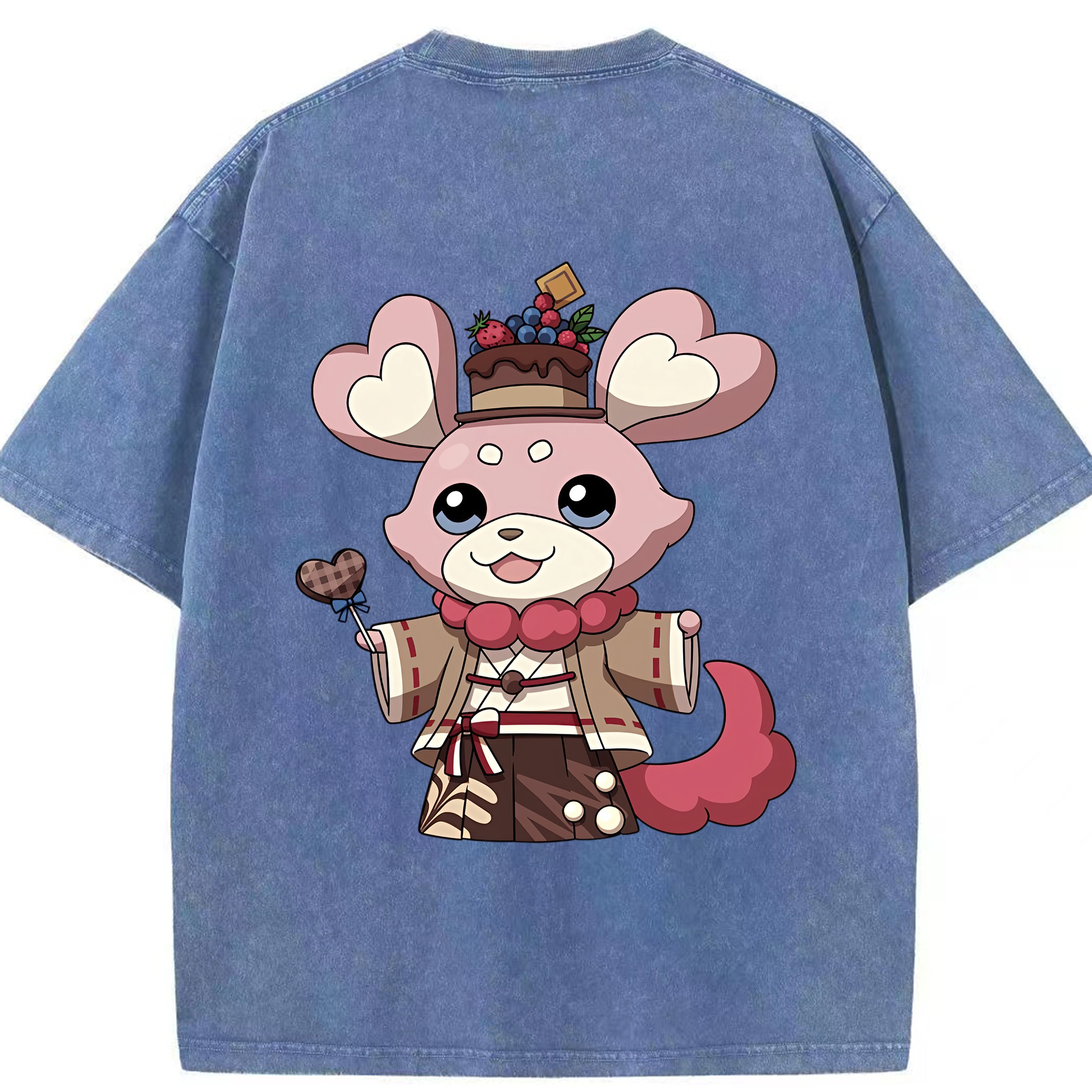 （画像用） 妖怪ウォッチ Yo-kai Watch 綿100% ヴィンテージ風 半袖Tシャツ（背面プリント）