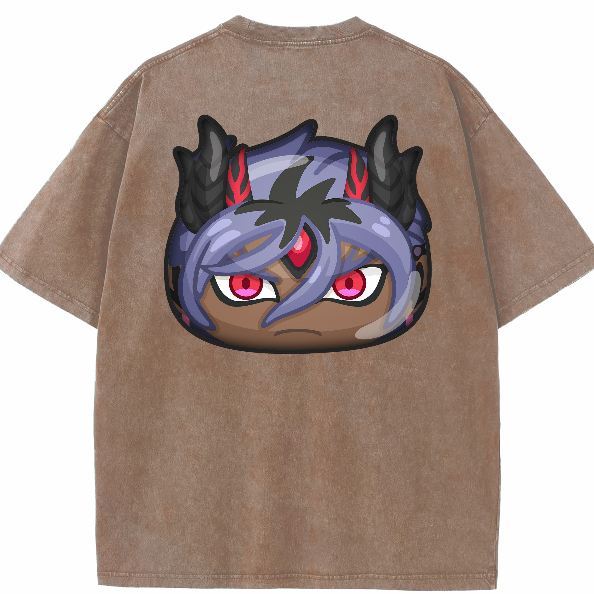 （画像用） 妖怪ウォッチ Yo-kai Watch 綿100% ヴィンテージ風 半袖Tシャツ（背面プリント）