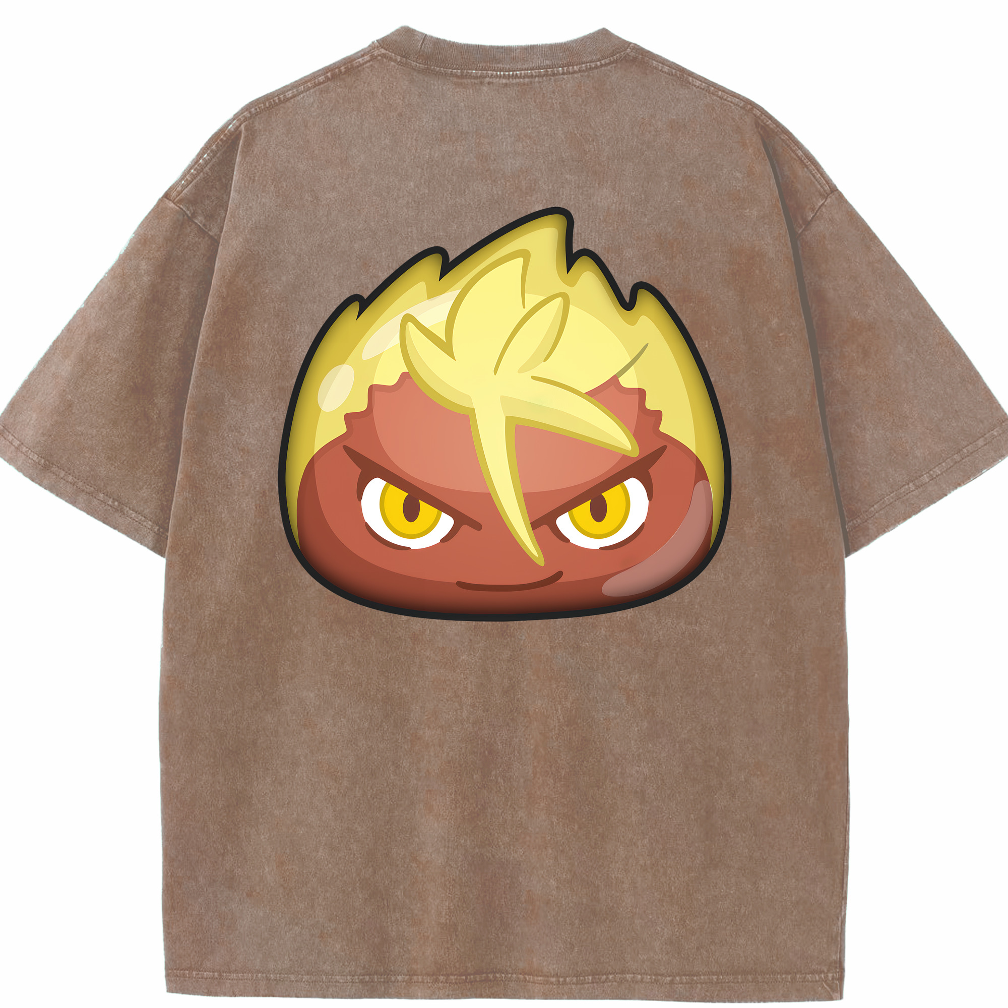 （画像用） 妖怪ウォッチ Yo-kai Watch 綿100% ヴィンテージ風 半袖Tシャツ（背面プリント）