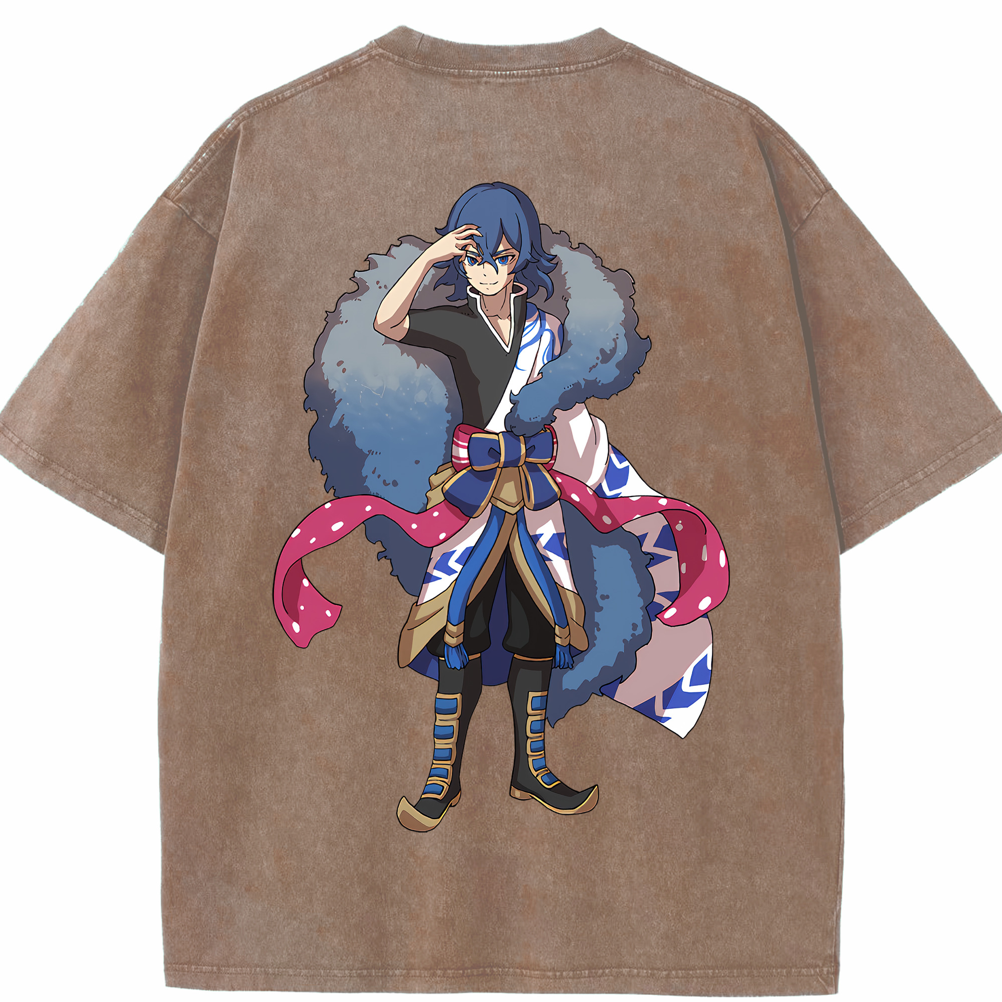 （画像用） 妖怪ウォッチ Yo-kai Watch 綿100% ヴィンテージ風 半袖Tシャツ（背面プリント）