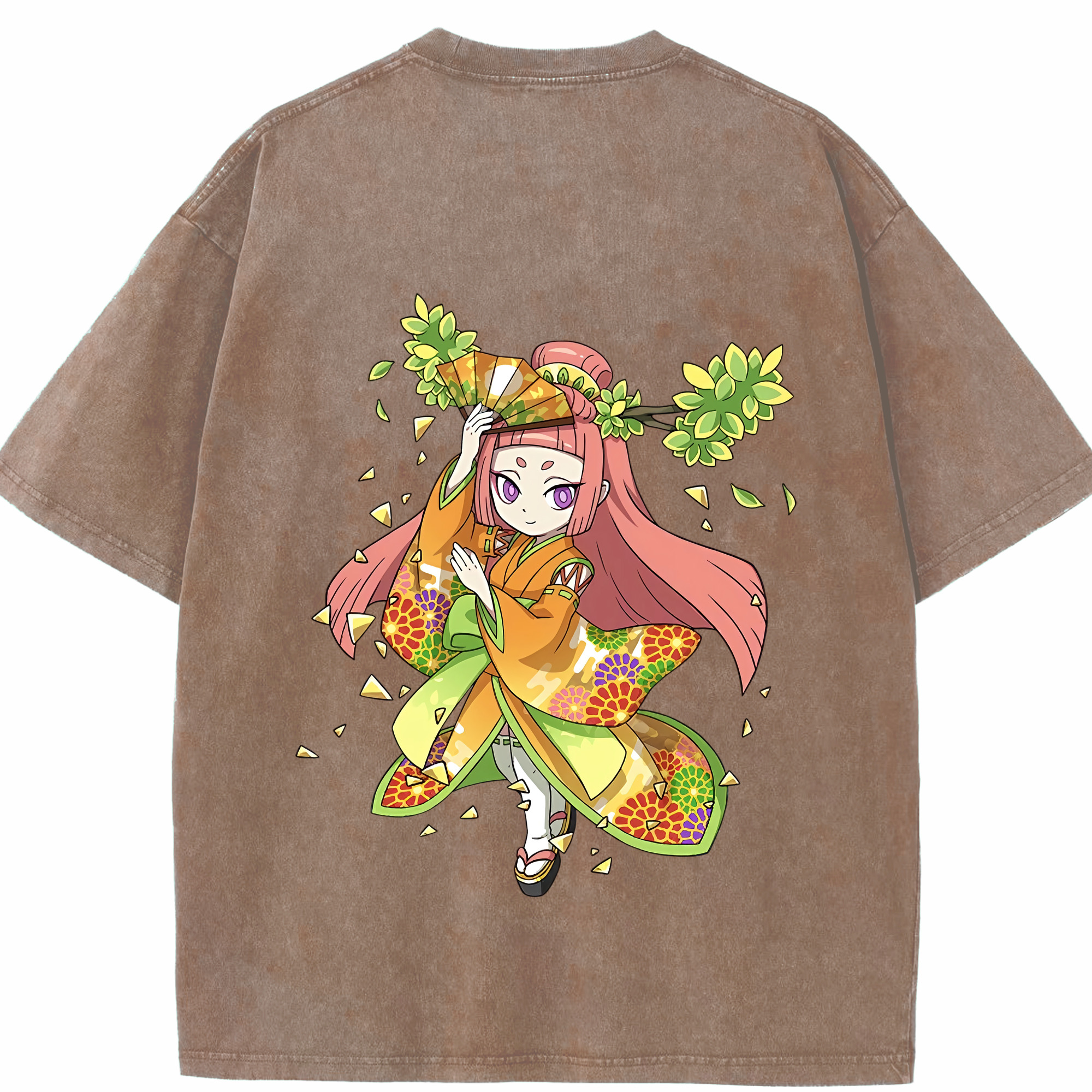 （画像用） 妖怪ウォッチ Yo-kai Watch 綿100% ヴィンテージ風 半袖Tシャツ（背面プリント）