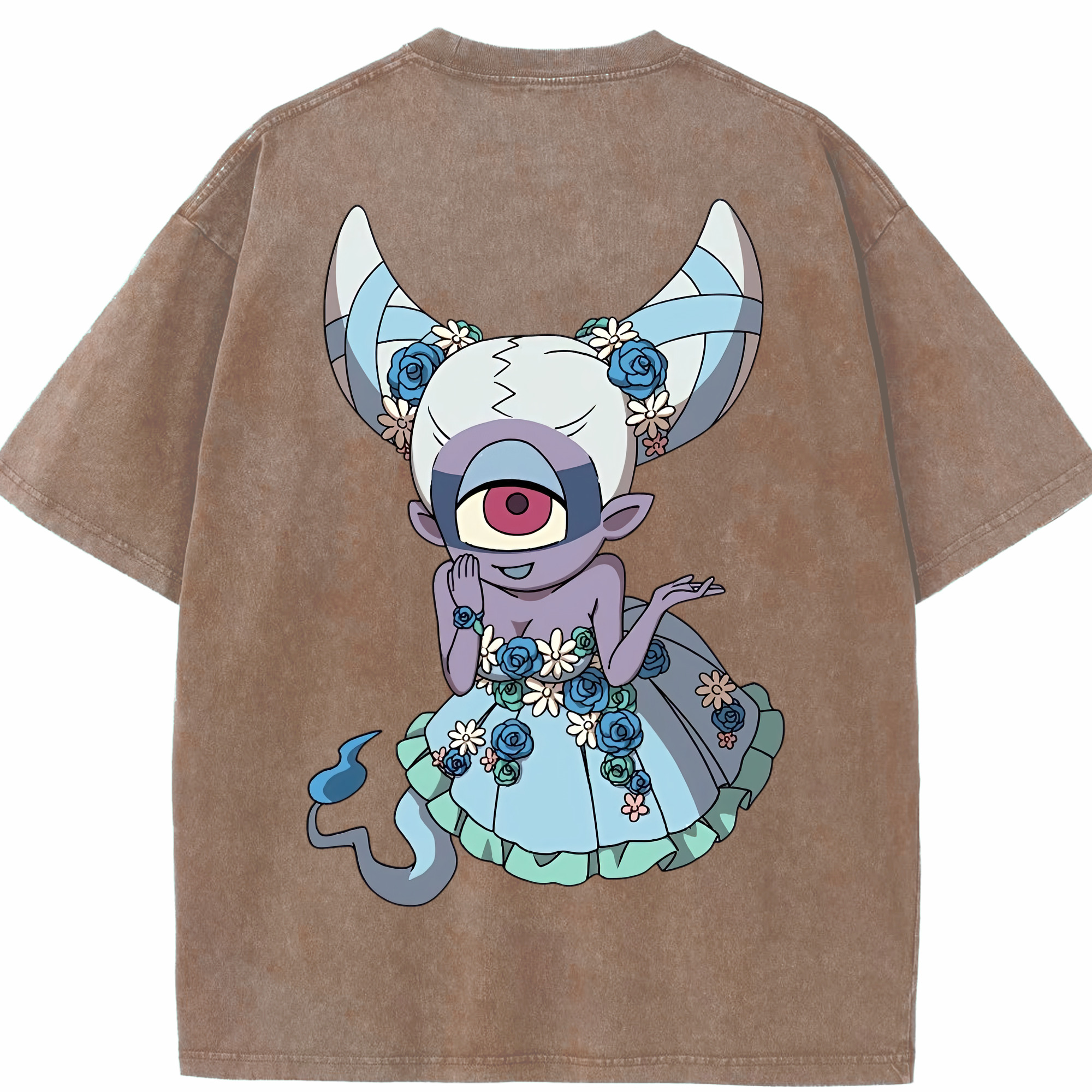 妖怪ウォッチ Yo-kai Watch 綿100% ヴィンテージ風 半袖Tシャツ（背面プリント）