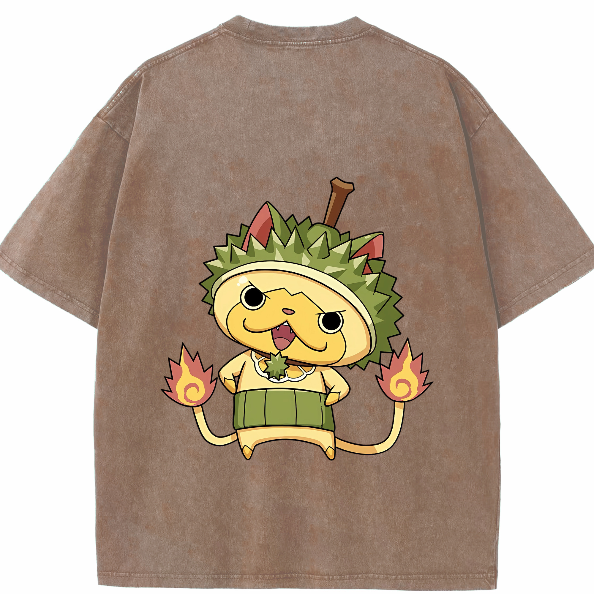 （画像用） 妖怪ウォッチ Yo-kai Watch 綿100% ヴィンテージ風 半袖Tシャツ（背面プリント）