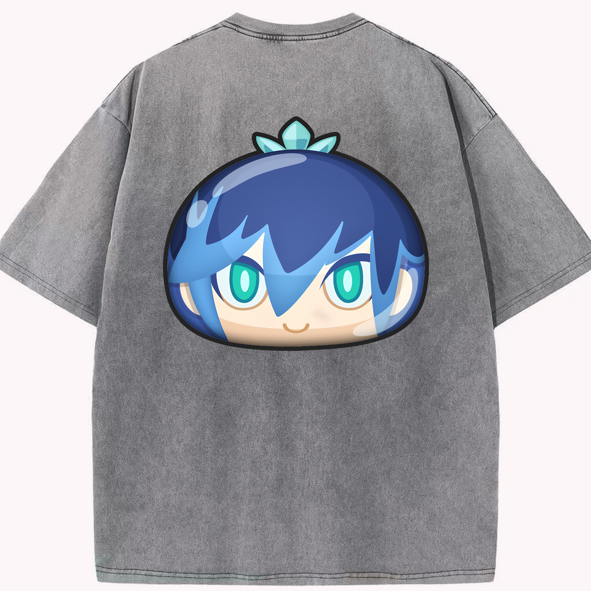 （画像用） 妖怪ウォッチ Yo-kai Watch 綿100% ヴィンテージ風 半袖Tシャツ（背面プリント）