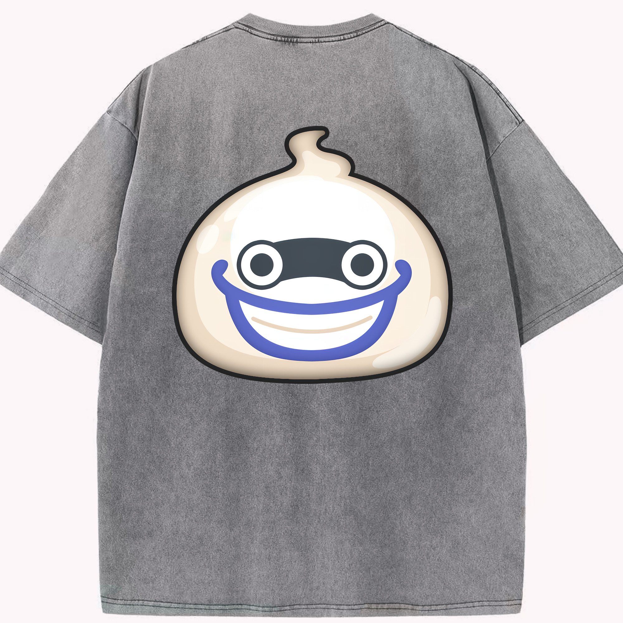 （画像用） 妖怪ウォッチ Yo-kai Watch 綿100% ヴィンテージ風 半袖Tシャツ（背面プリント）