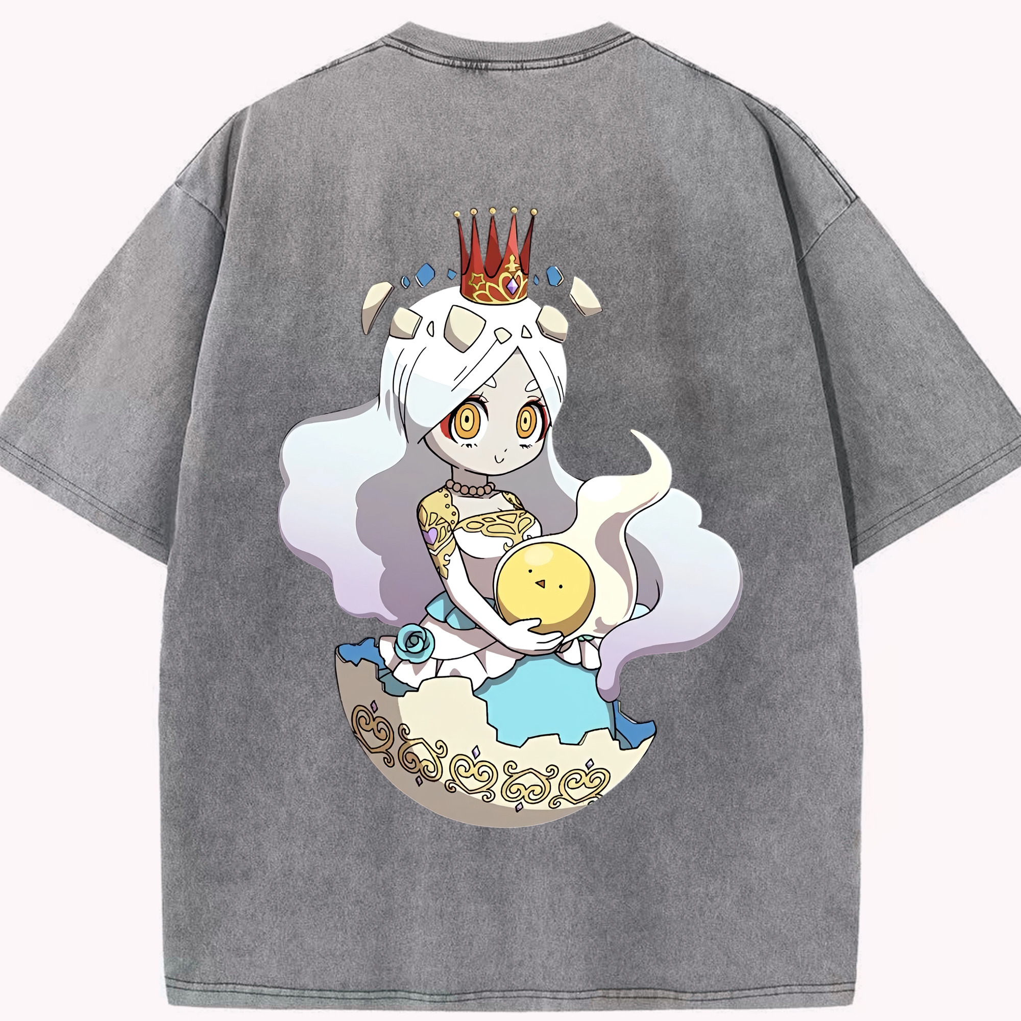 （画像用） 妖怪ウォッチ Yo-kai Watch 綿100% ヴィンテージ風 半袖Tシャツ（背面プリント）