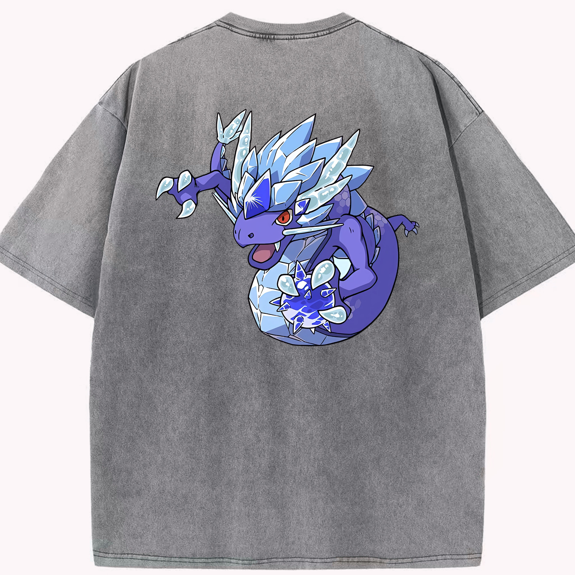 （画像用） 妖怪ウォッチ Yo-kai Watch 綿100% ヴィンテージ風 半袖Tシャツ（背面プリント）
