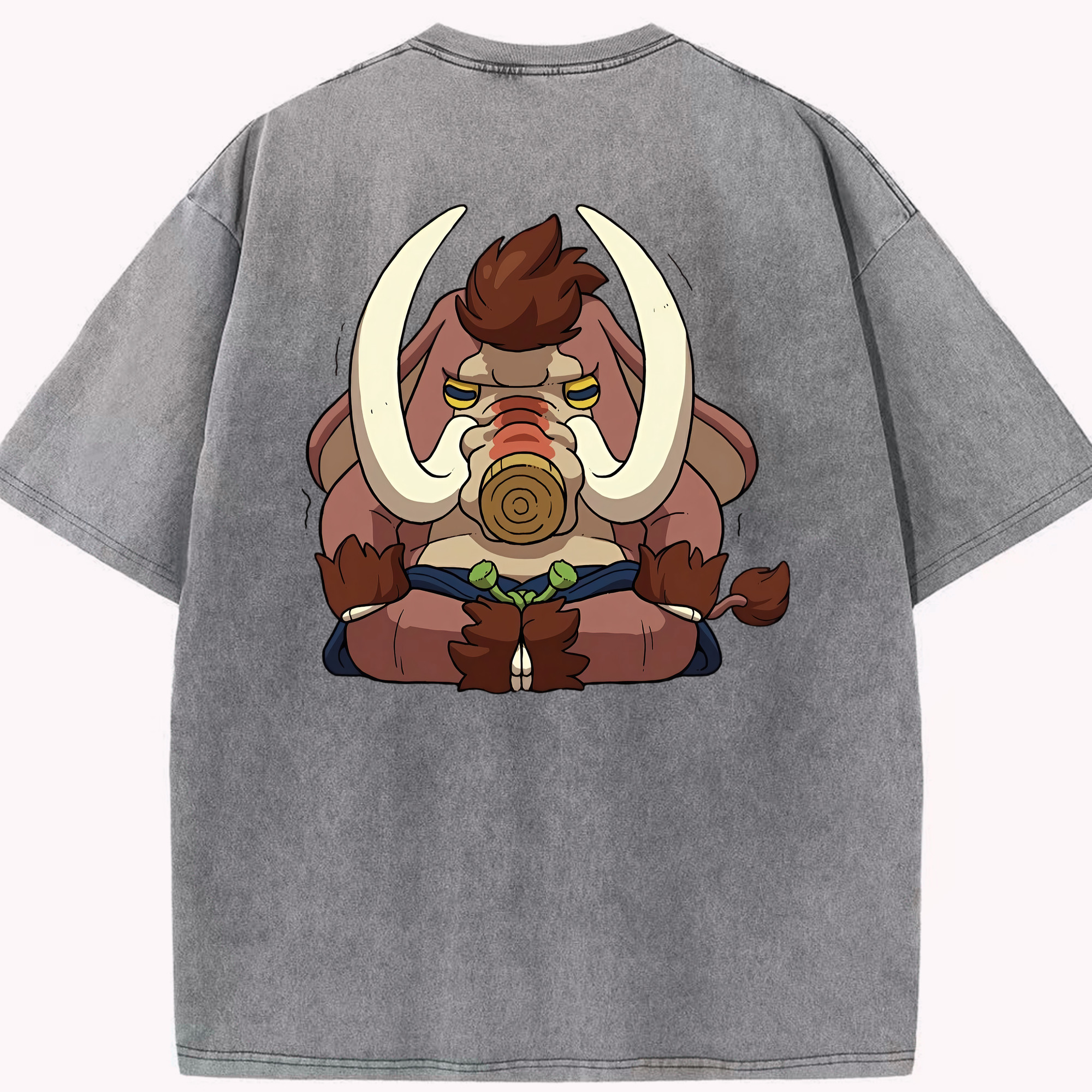 妖怪ウォッチ Yo-kai Watch 綿100% ヴィンテージ風 半袖Tシャツ（背面プリント）
