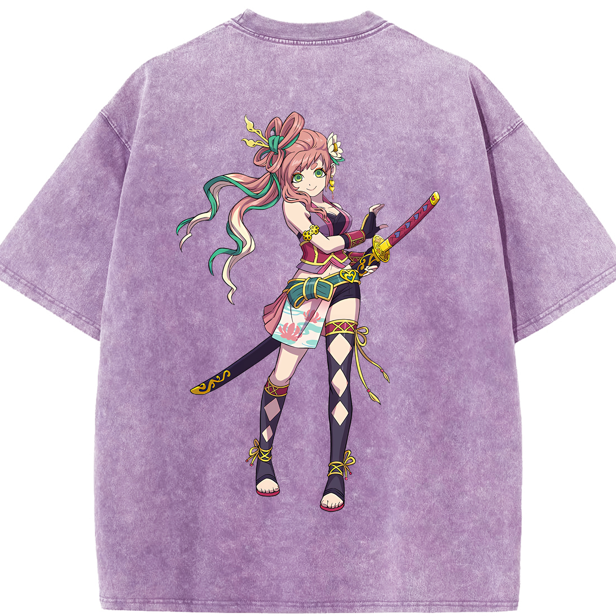 （画像用） 妖怪ウォッチ Yo-kai Watch 綿100% ヴィンテージ風 半袖Tシャツ（背面プリント）