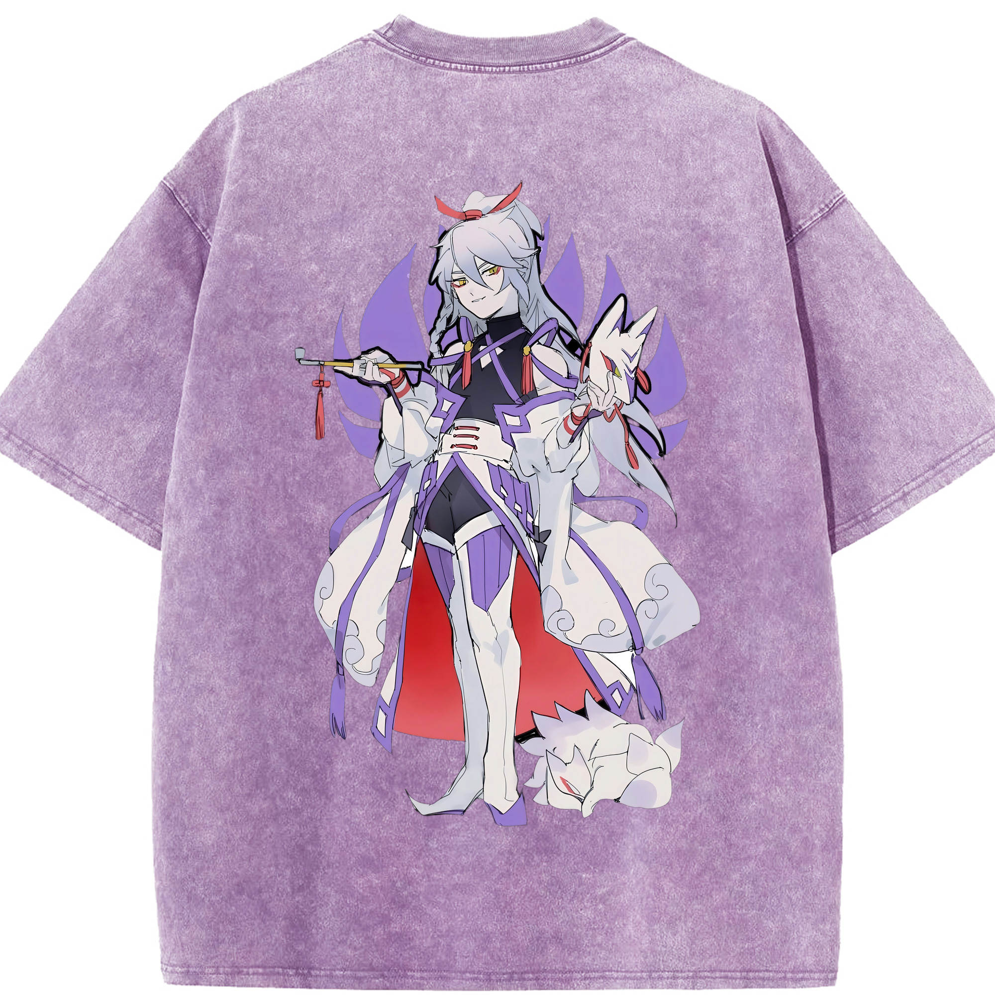 （画像用） 妖怪ウォッチ Yo-kai Watch 綿100% ヴィンテージ風 半袖Tシャツ（背面プリント）