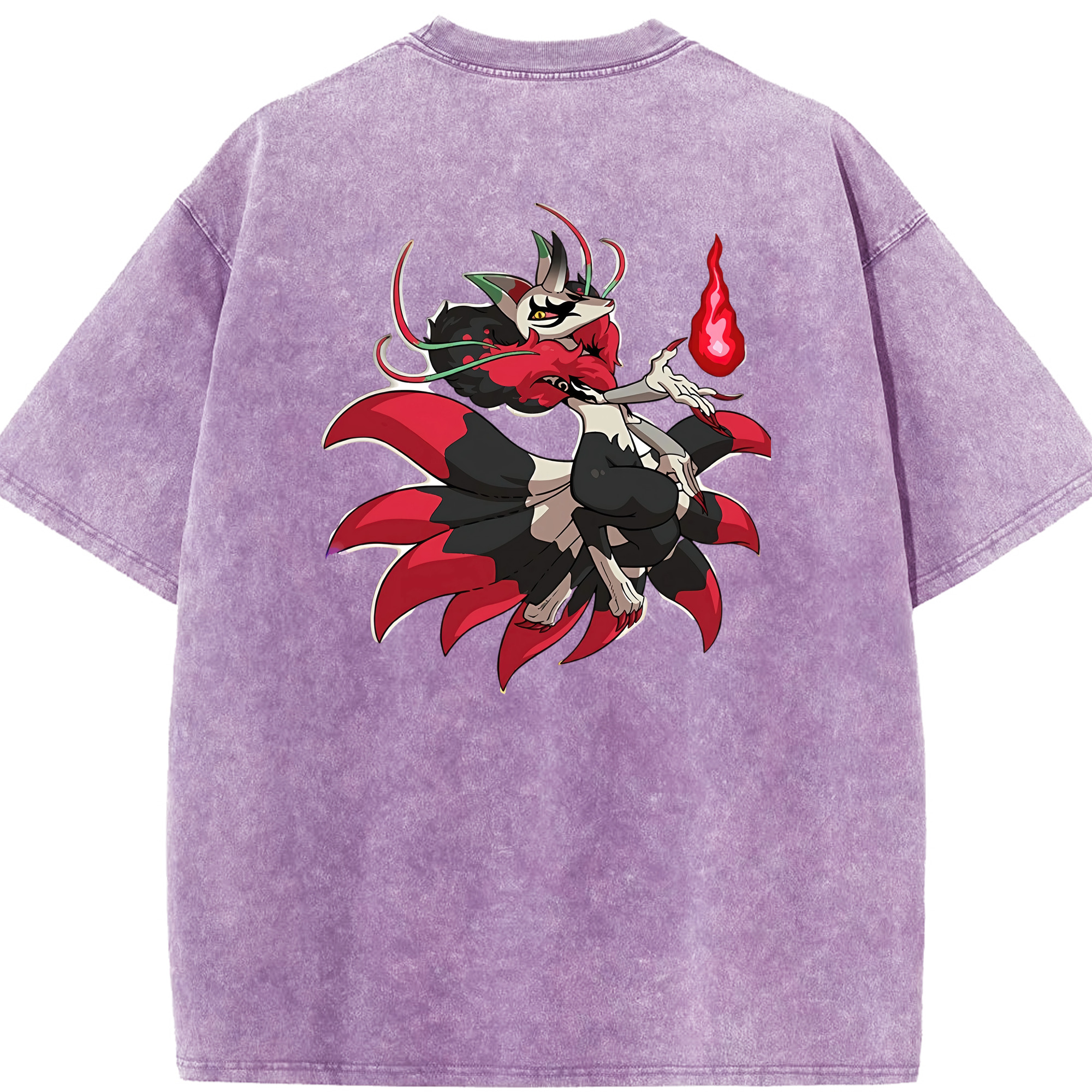 （画像用） 妖怪ウォッチ Yo-kai Watch 綿100% ヴィンテージ風 半袖Tシャツ（背面プリント）