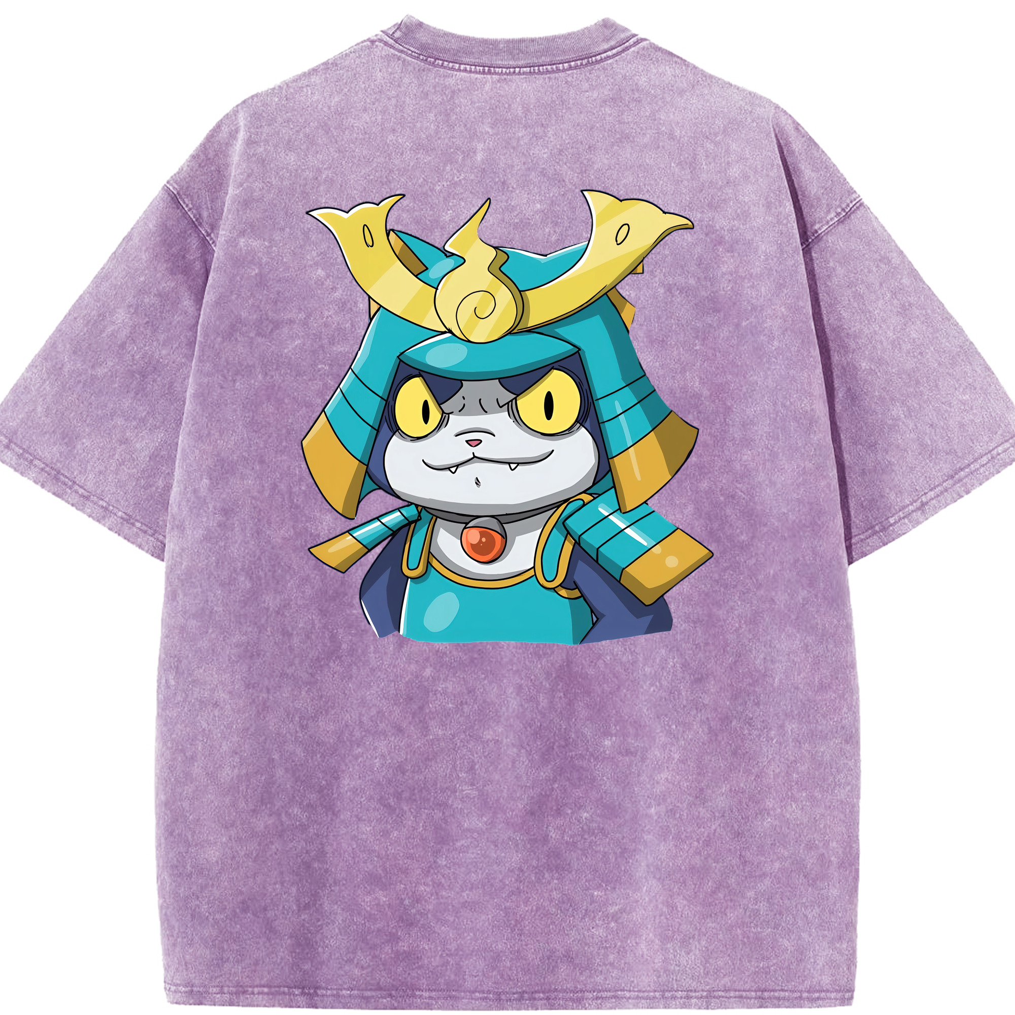 （画像用） 妖怪ウォッチ Yo-kai Watch 綿100% ヴィンテージ風 半袖Tシャツ（背面プリント）